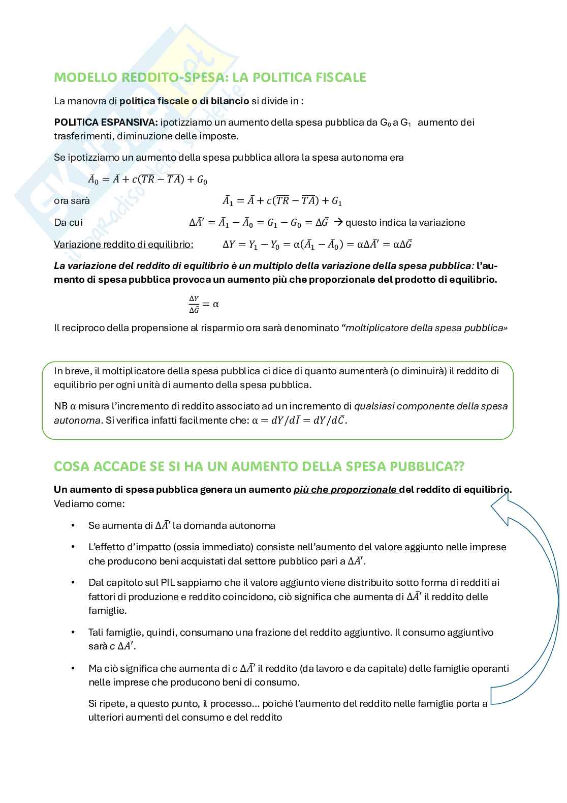 Primo parziale Macroeconomia Pag. 16