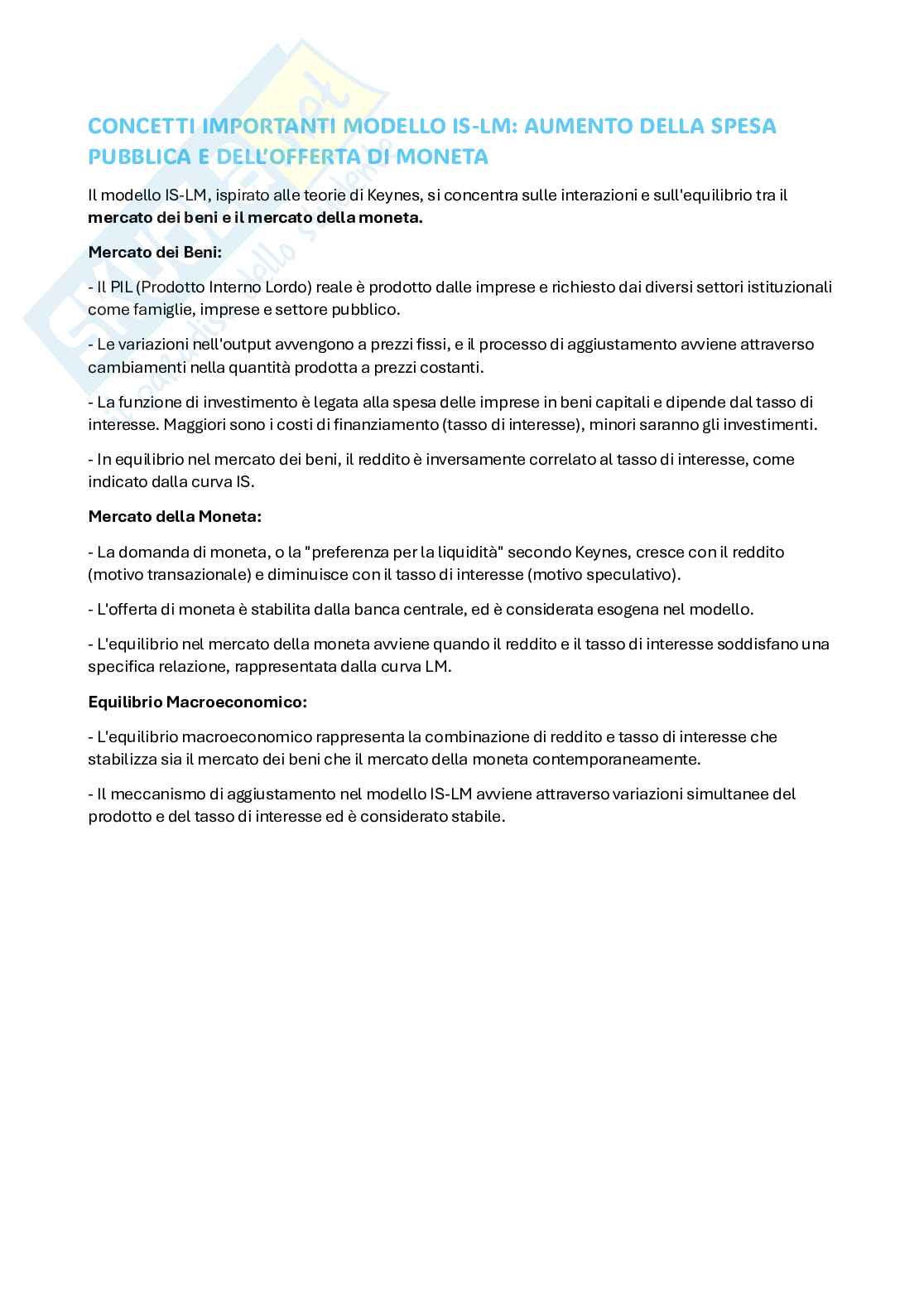 Primo parziale Macroeconomia Pag. 41
