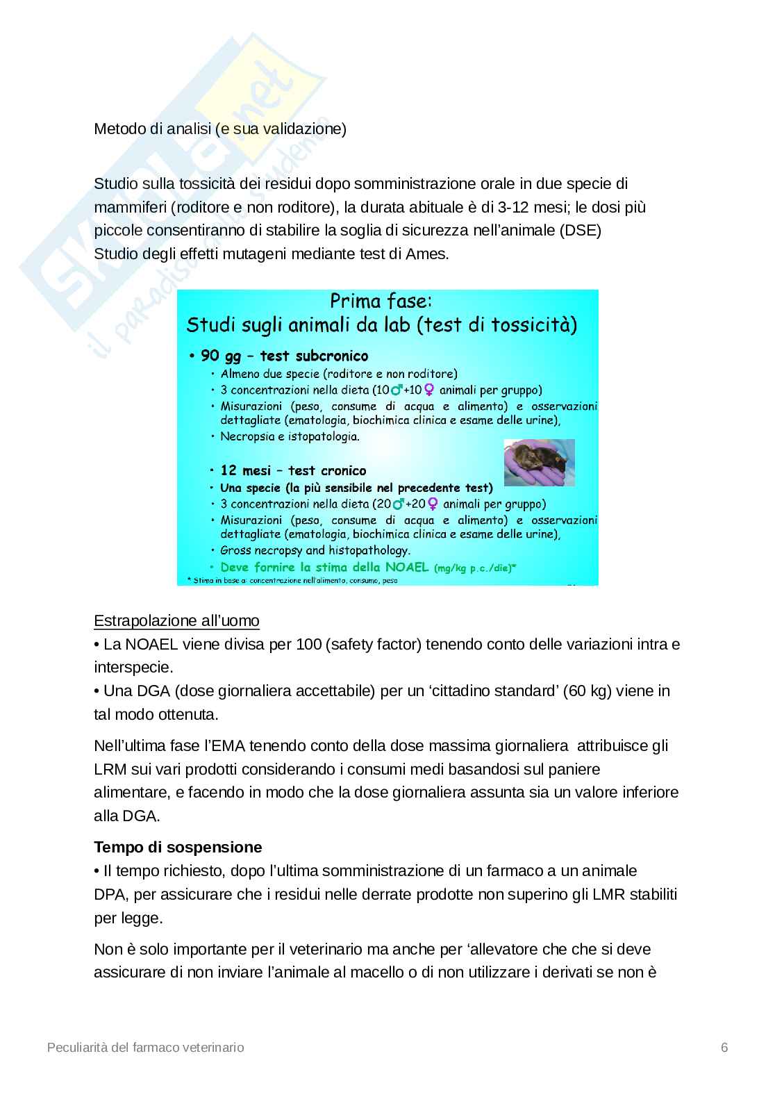 Appunti di Farmacia veterinaria Pag. 6
