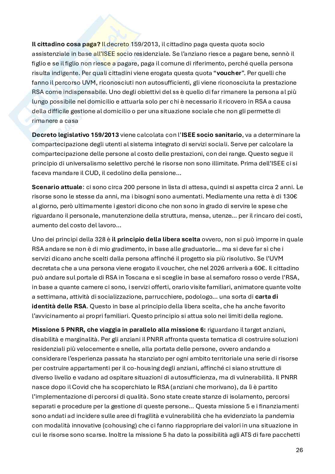 Appunti di Metodologia e tecniche di servizio sociale - parte 1 Pag. 26