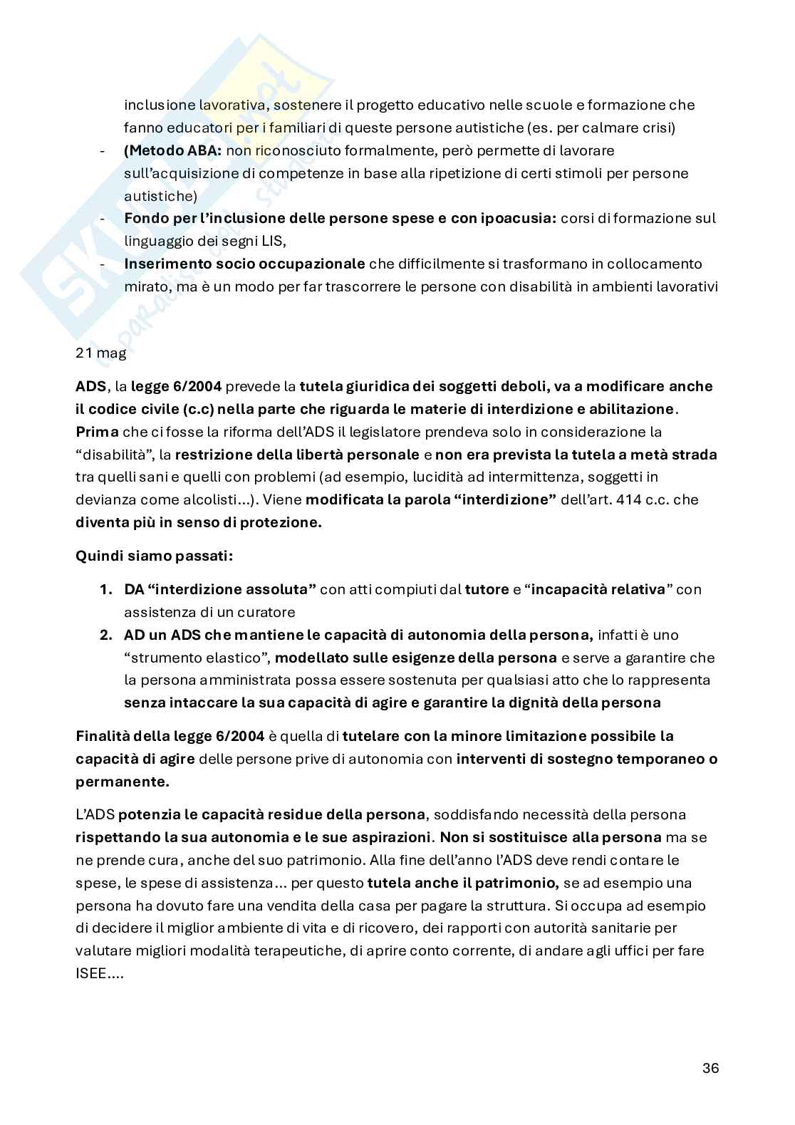 Appunti di Metodologia e tecniche di servizio sociale - parte 1 Pag. 36