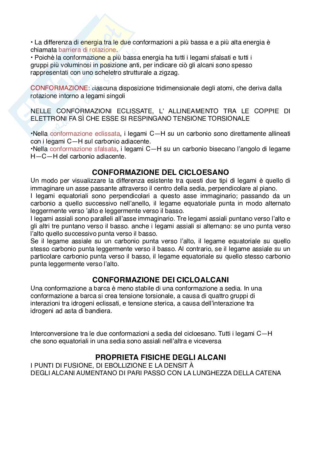 Appunti teoria Chimica organica  Pag. 2