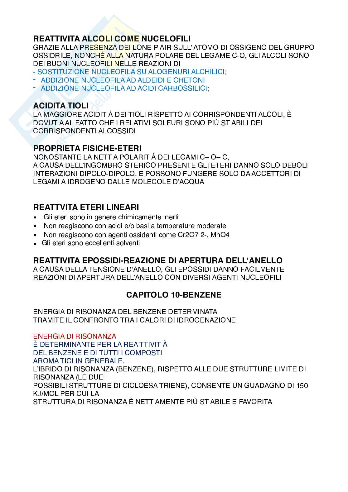 Appunti teoria Chimica organica  Pag. 6
