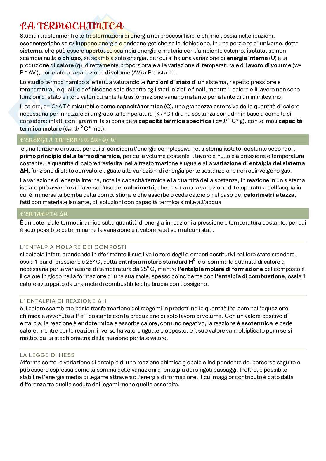 Riassunto esame Chimica generale e inorganica, Prof. Pacifico Concetta, libro consigliato Esercizi svolti e non di stechiometria, Pacifico, Margiotta Pag. 21