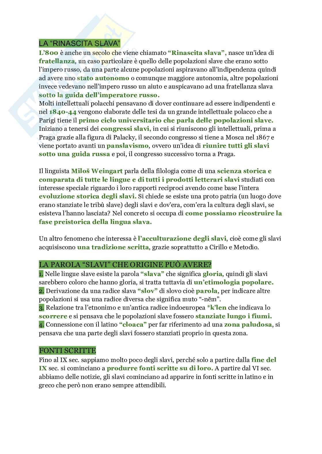 Filologia slava Pag. 1