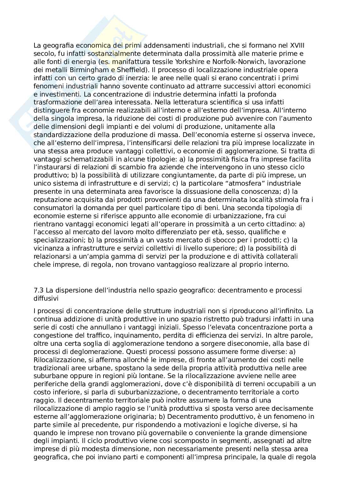 Geografia economica e urbana Pag. 6