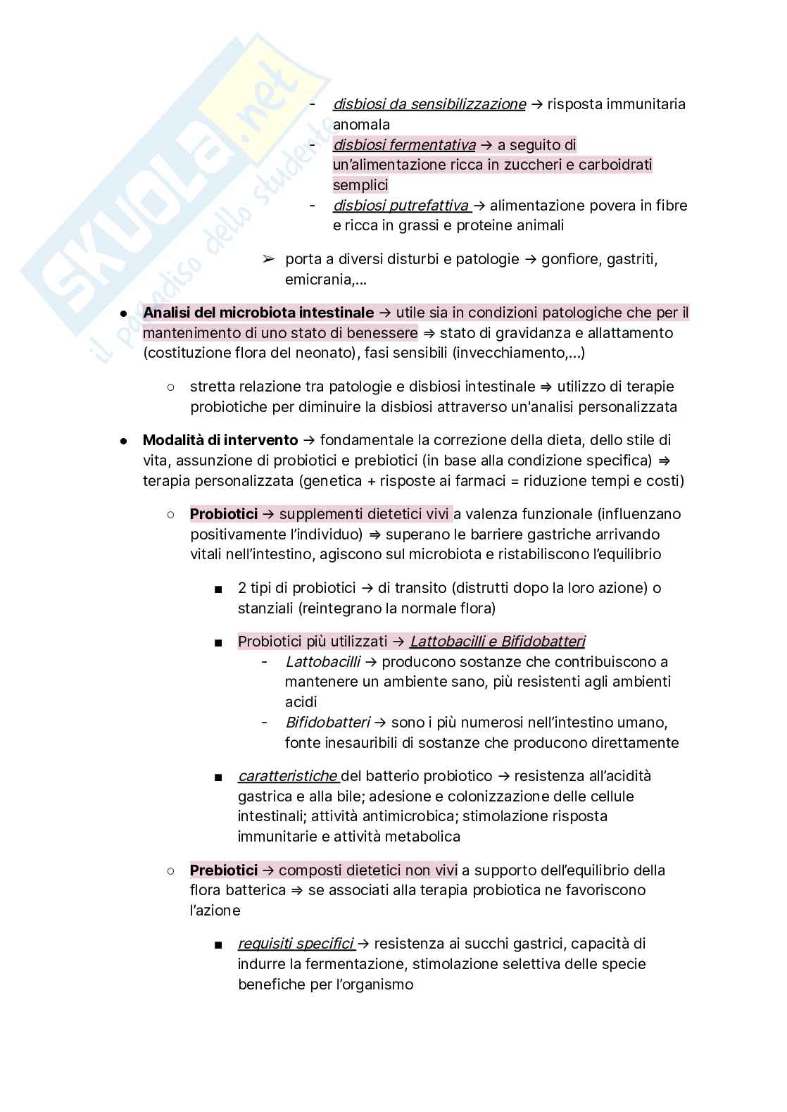 Appunti esame Nutrigenetica e alimentazione personalizzata nello sport  Pag. 31