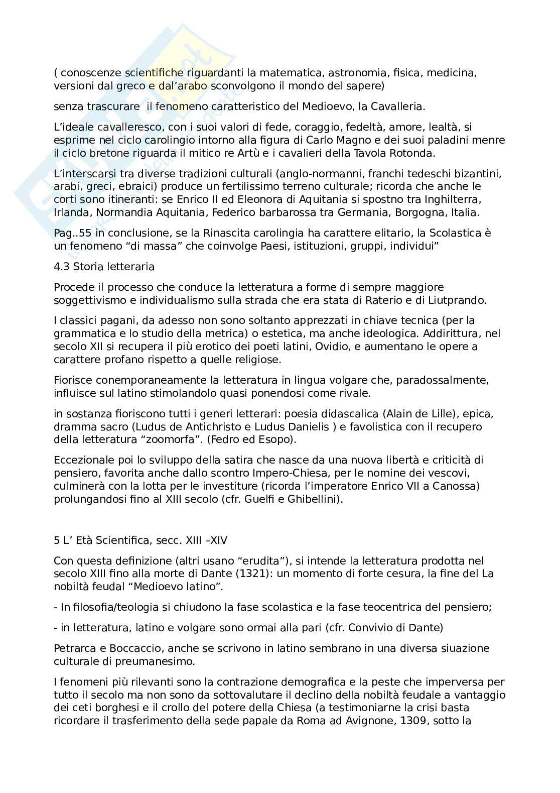 Riassunto esame Storia medievale, Prof. Bezzina Denise, libro consigliato Storia medievale, D'angelo Pag. 16