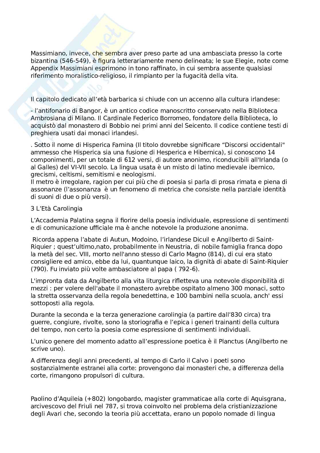 Riassunto esame Storia medievale, Prof. Bezzina Denise, libro consigliato Storia medievale, D'angelo Pag. 71