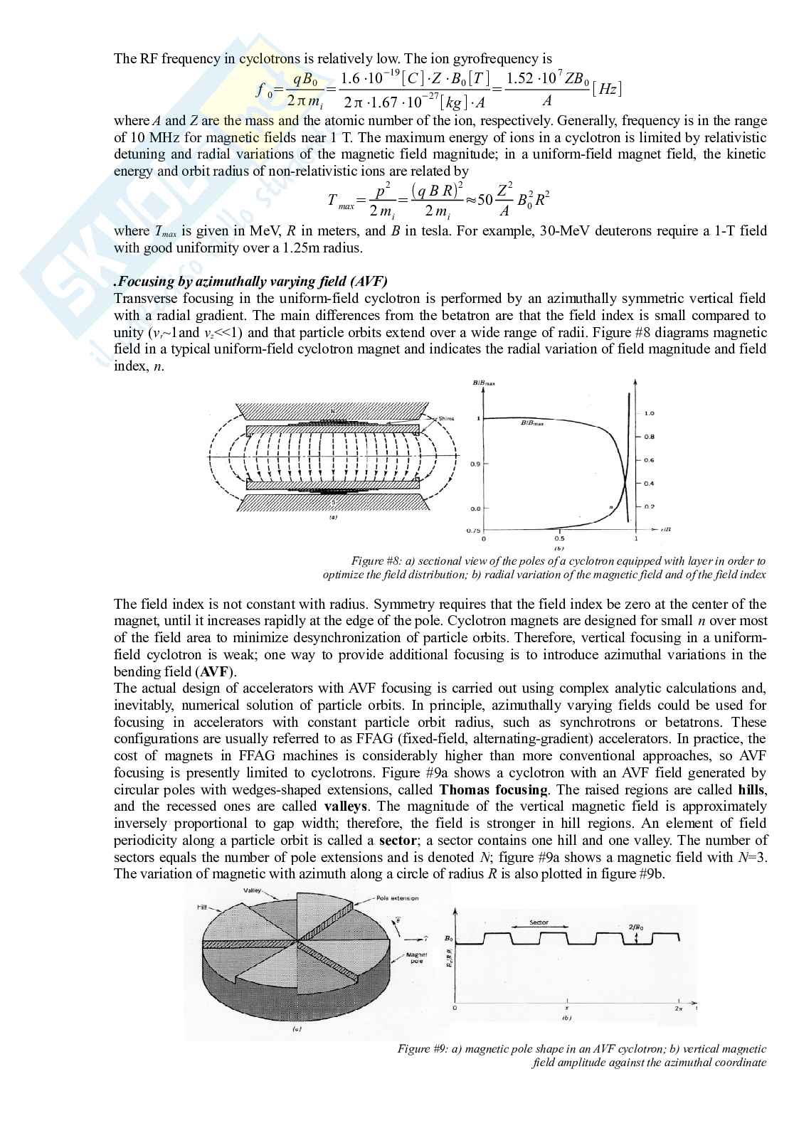 Medical Applications of Radiation Fields Pag. 51