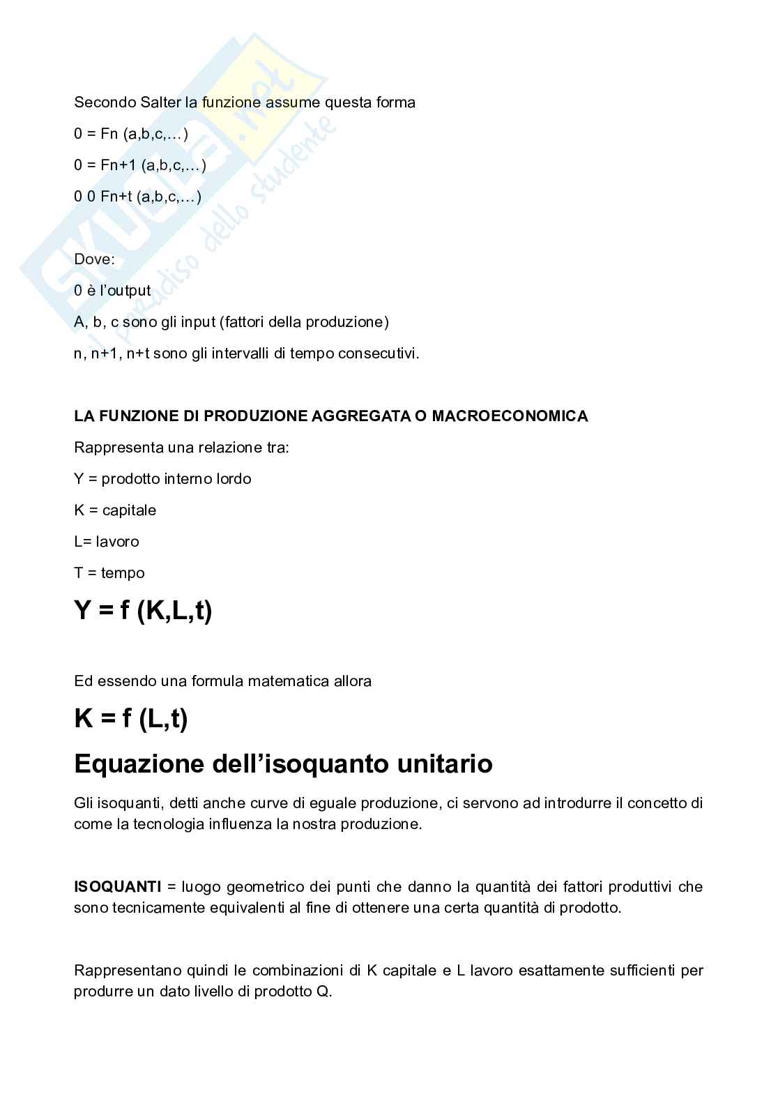 Appunti lezioni 1 e 2 Tecnologia dei cicli produttivi Pag. 2