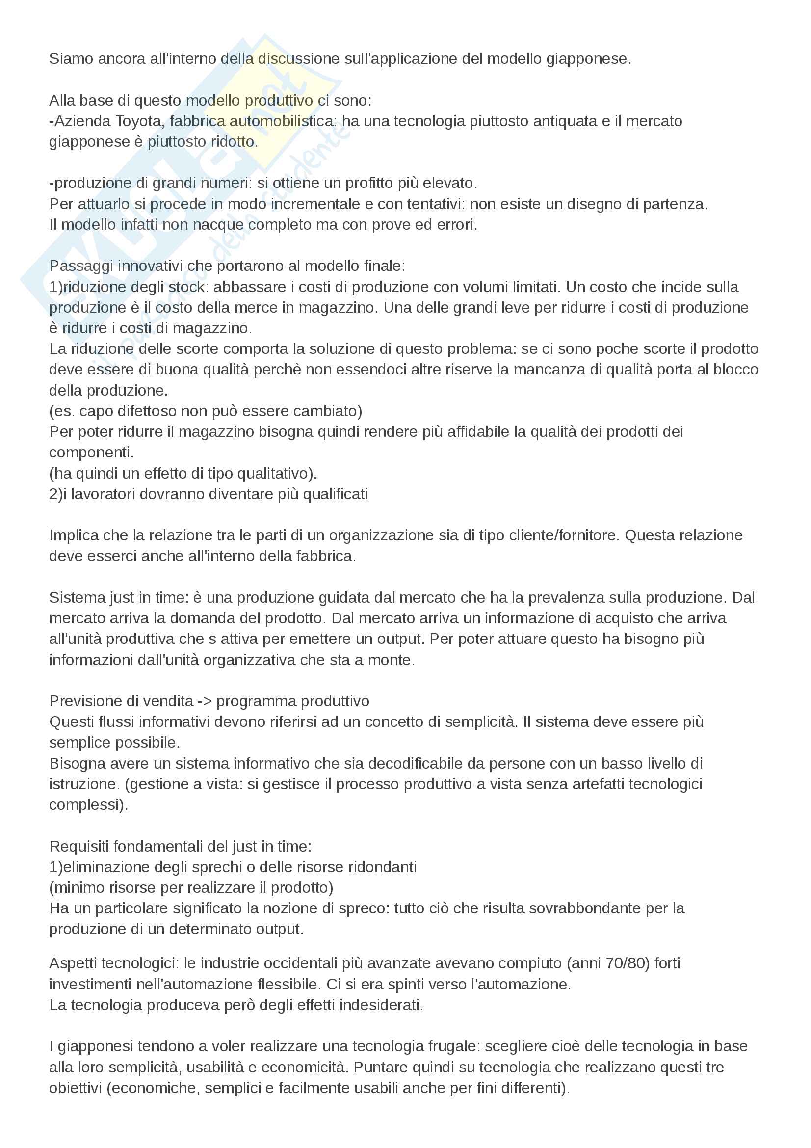 Riassunto esame Sociologia dell'organizzazione, Professor Giancarlo Cerruti Pag. 16