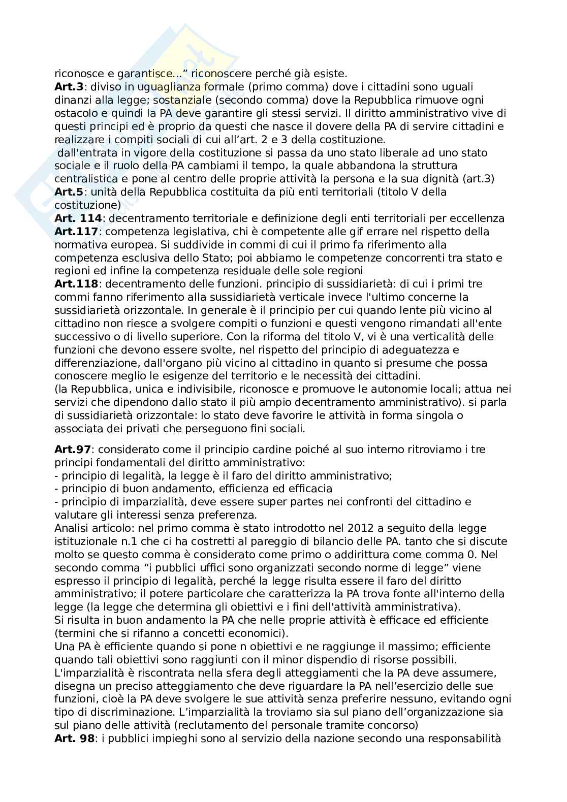 Appunti di Diritto amministrativo Pag. 2