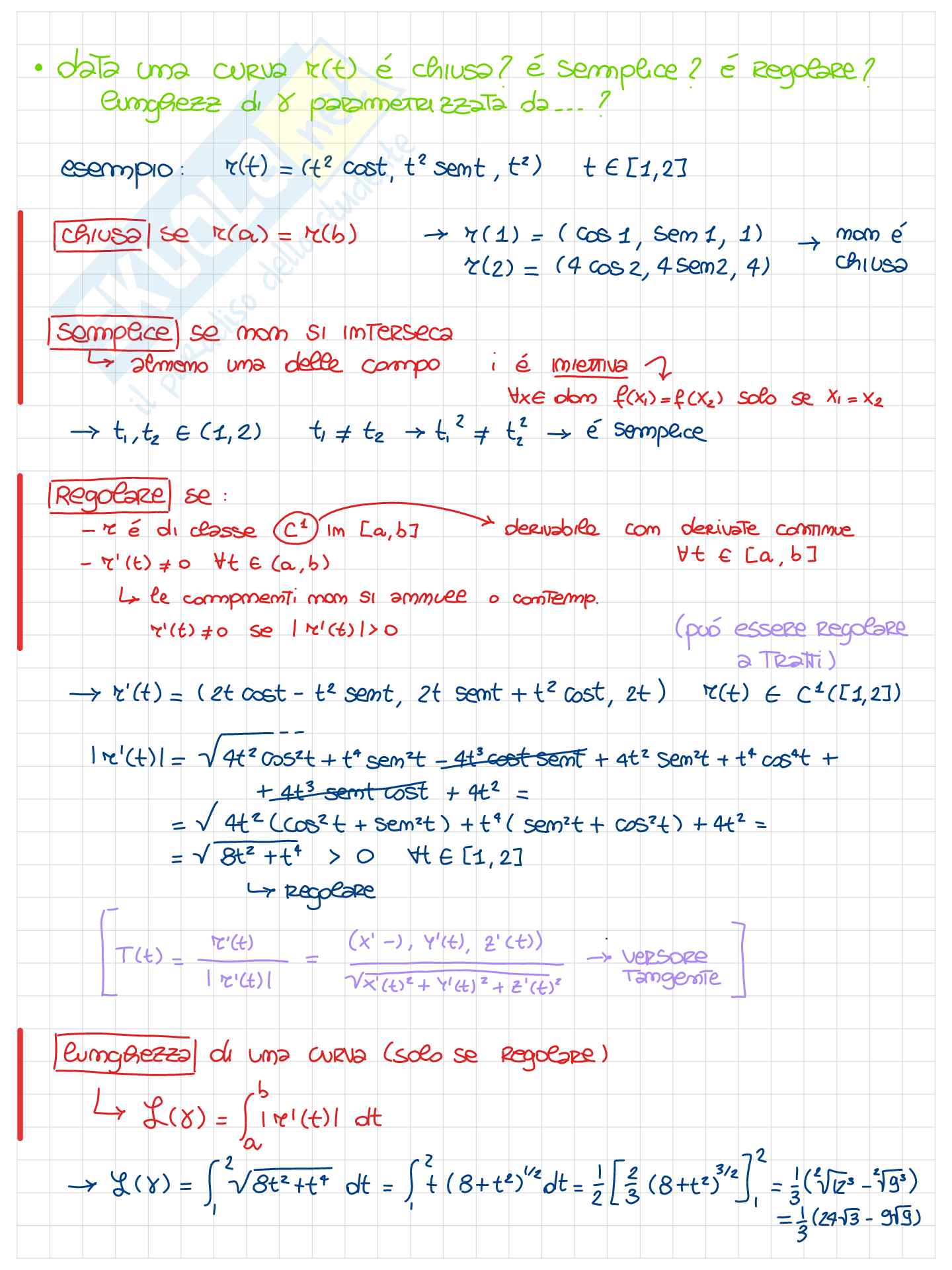Appunti Analisi matematica II - Primo parziale Pag. 2