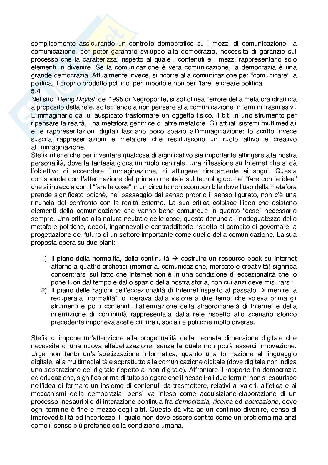 Riassunto esame Teorie e tecniche della comunicazione, Prof. Tarchi Marco, libro consigliato La comunicazione generativa, Toschi Pag. 21