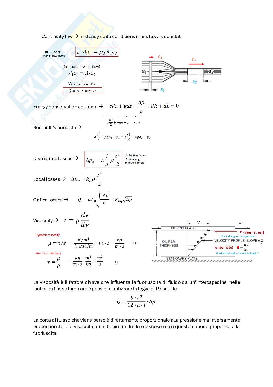 Risposte alle domande d'esame di Fluid Power Pag. 2