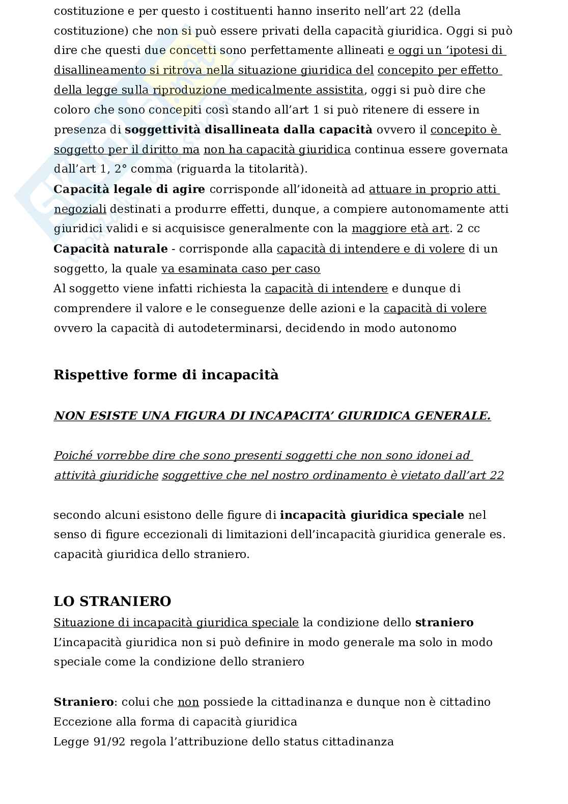 Appunti Diritto privato 1 Pag. 16