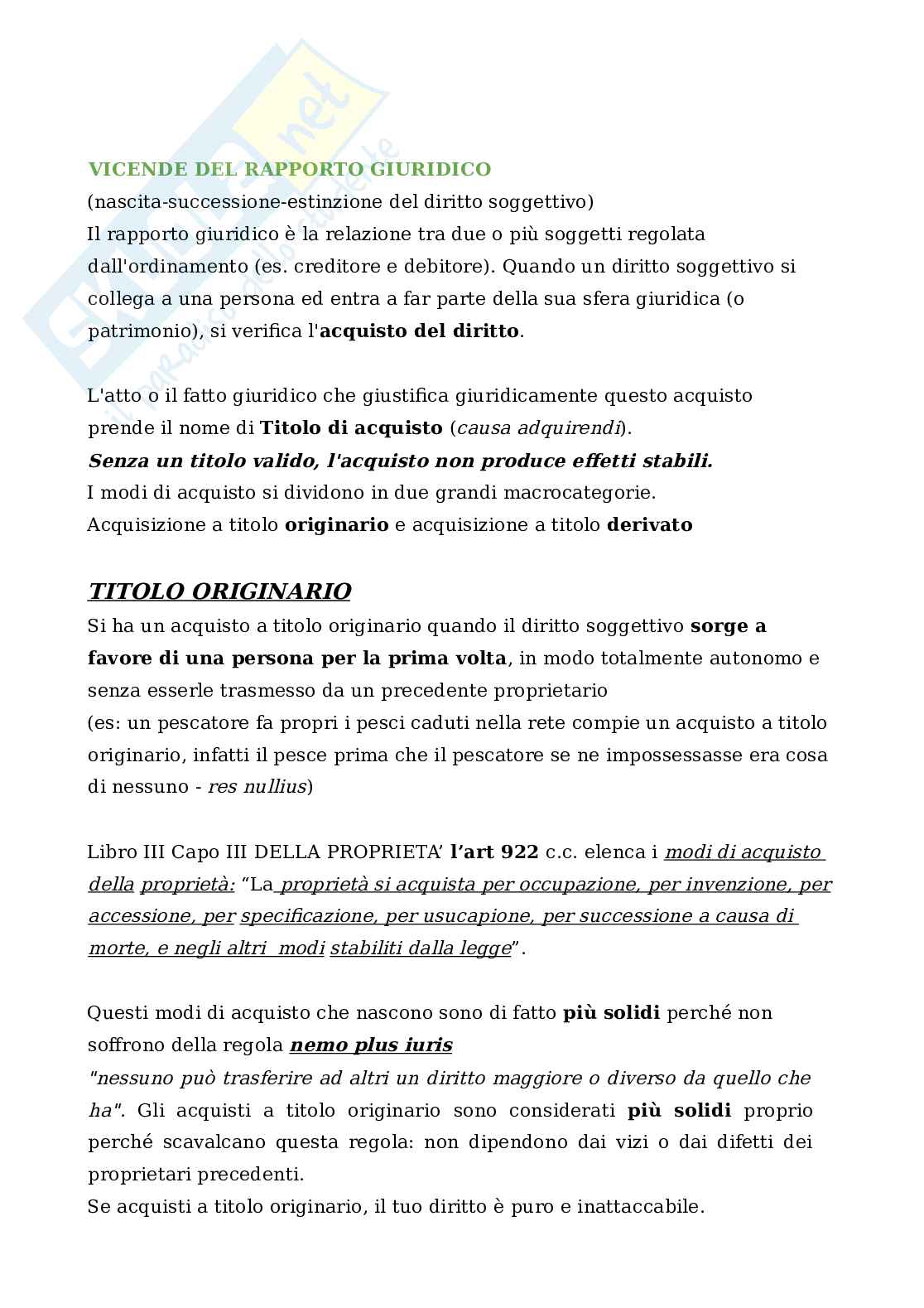 Appunti Diritto privato 1 Pag. 61