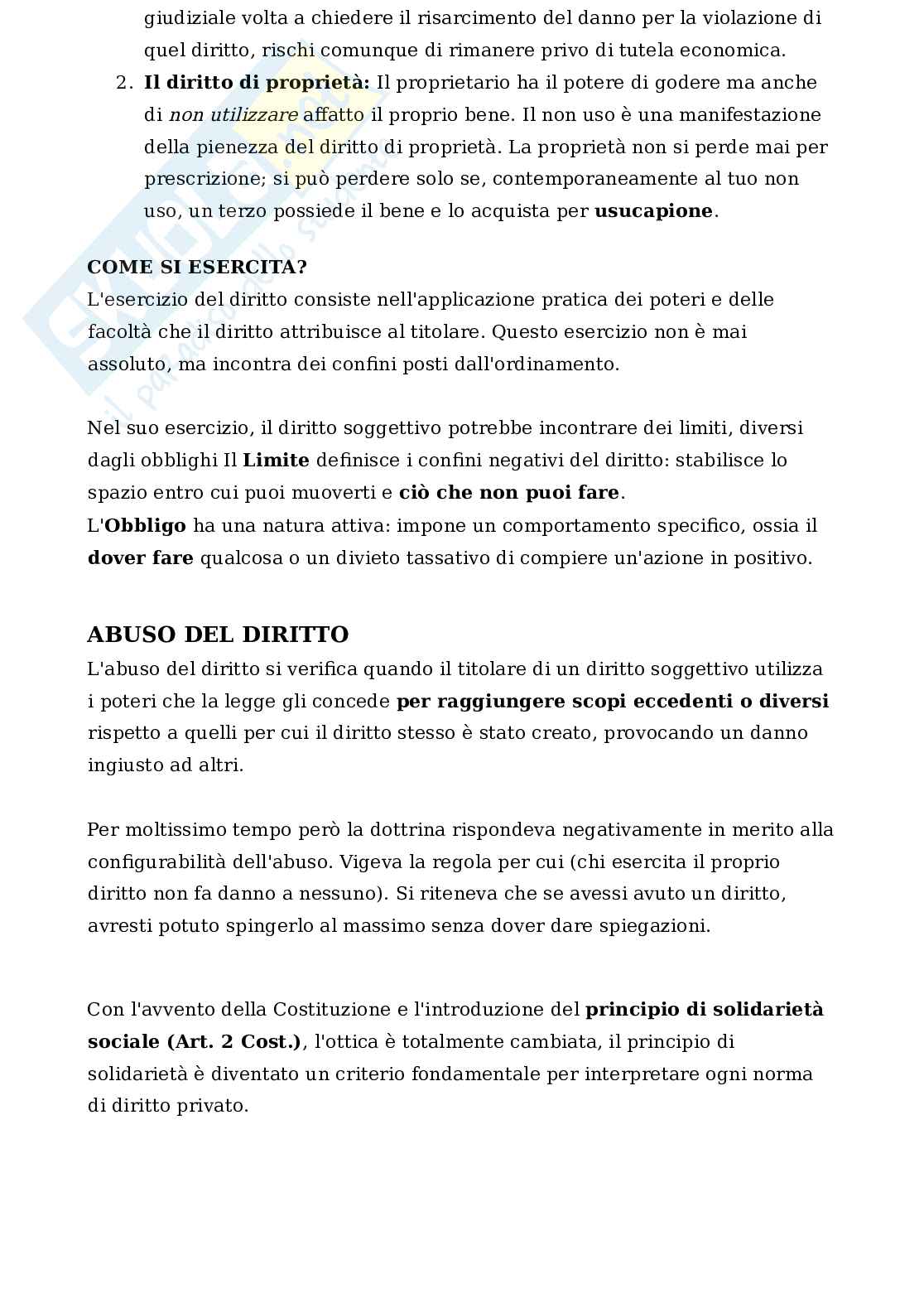 Appunti Diritto privato 1 Pag. 66