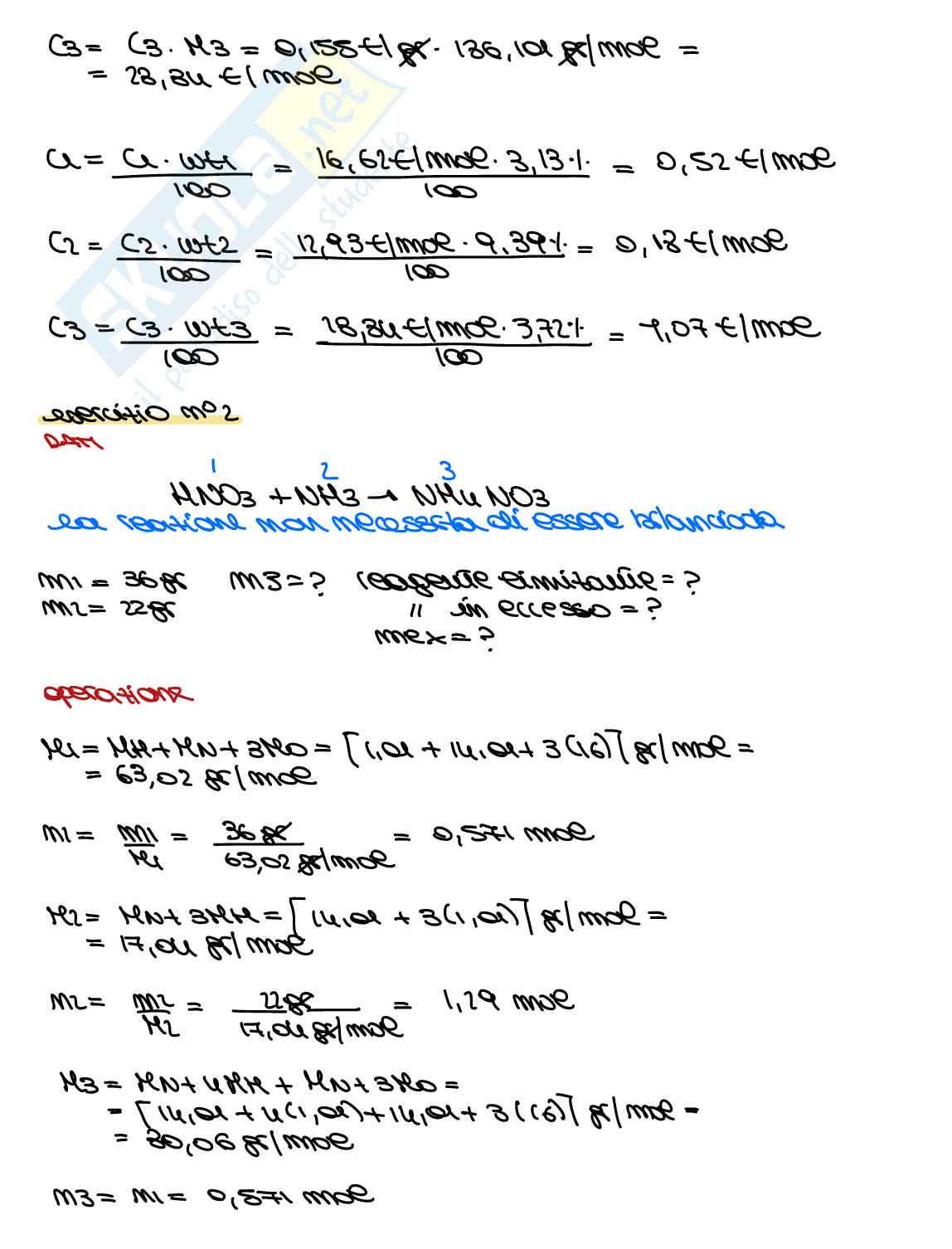 Prove di esame svolte Chimica e materiali per l'ingegneria civile e ambientale Pag. 21