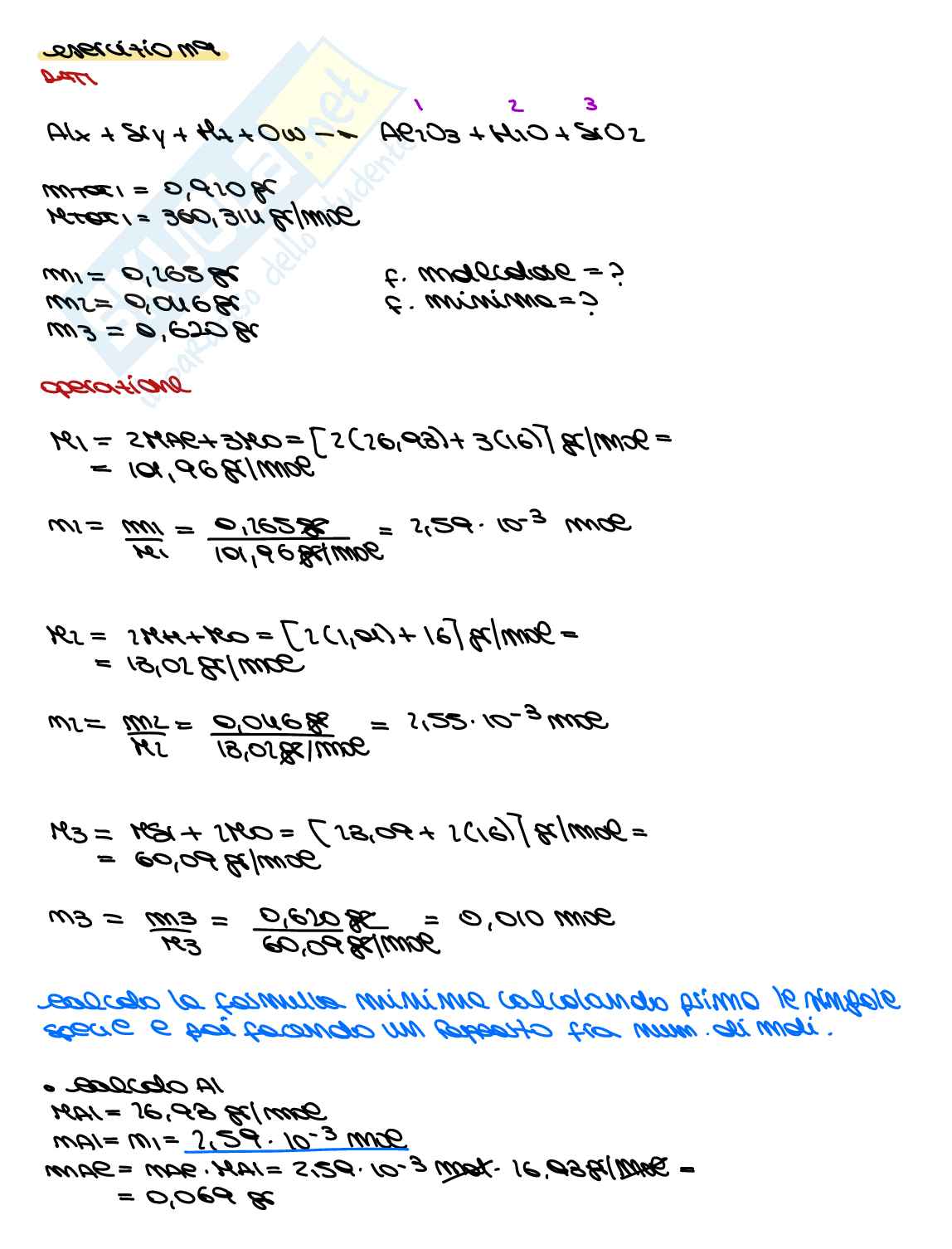 Prove di esame svolte Chimica e materiali per l'ingegneria civile e ambientale Pag. 26