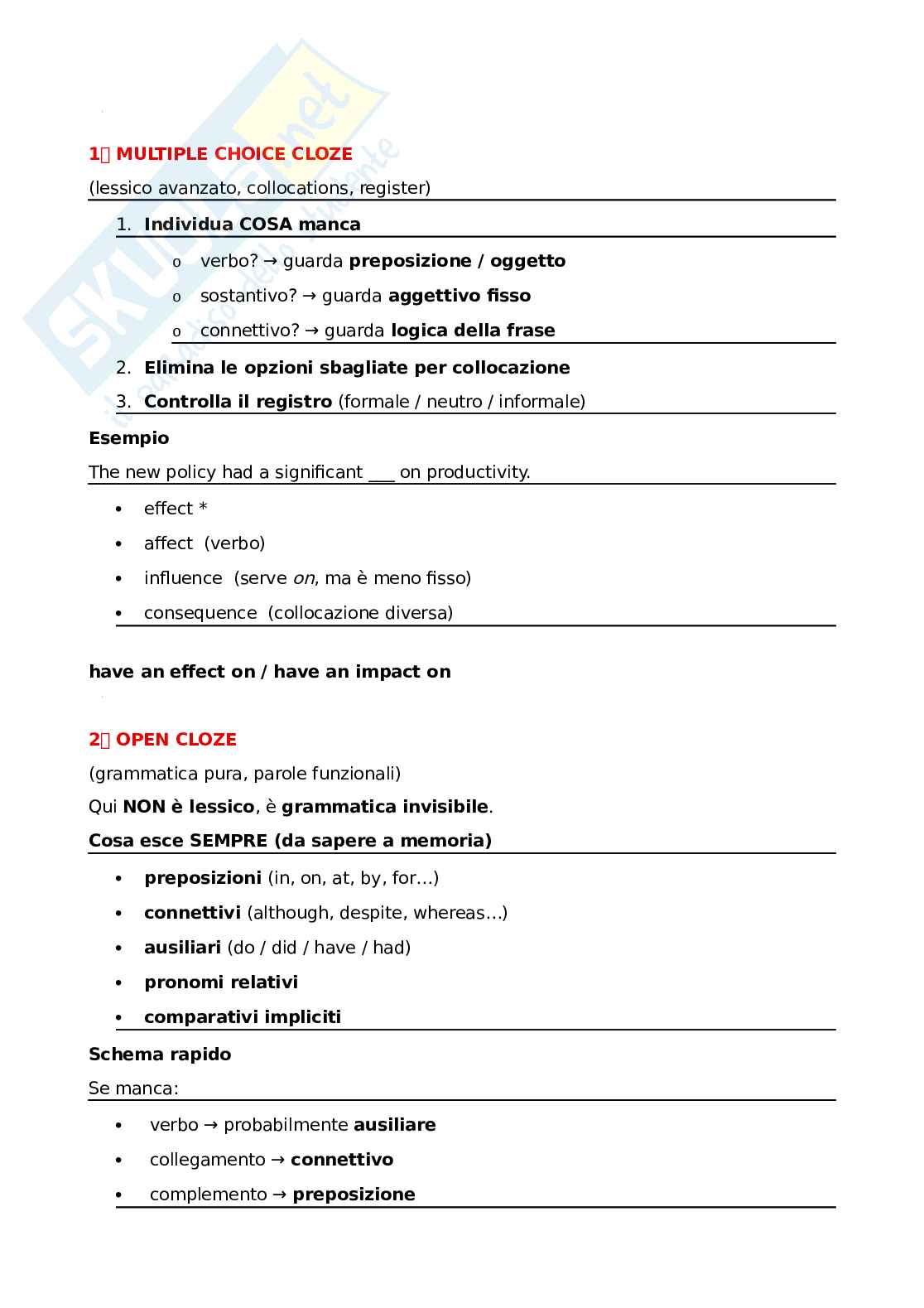 Teoria ed esercizi per C1 scritto Lingua e traduzione inglese 3 anno Pag. 16