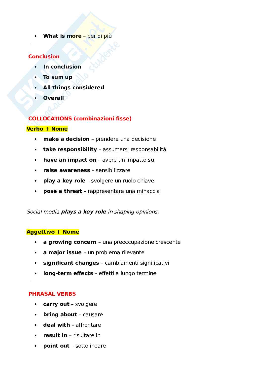 Teoria ed esercizi per C1 scritto Lingua e traduzione inglese 3 anno Pag. 21