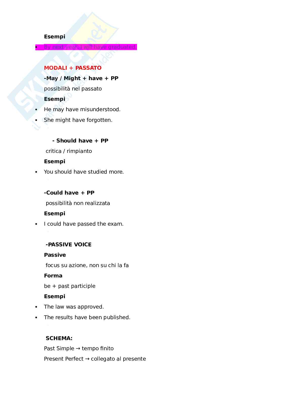 Teoria ed esercizi per C1 scritto Lingua e traduzione inglese 3 anno Pag. 31