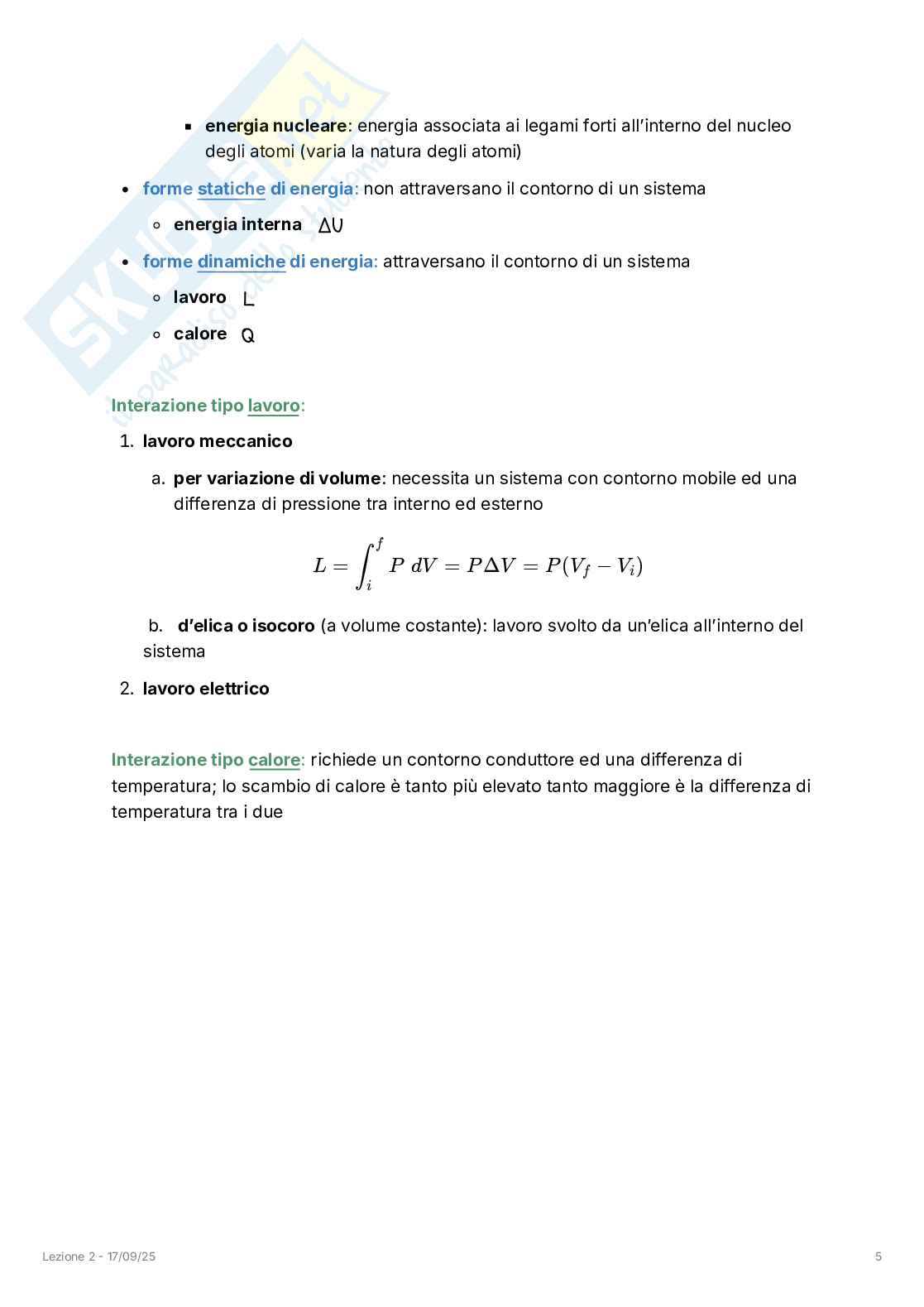 Appunti completi lezioni di Fisica tecnica - Parte 1 Pag. 11