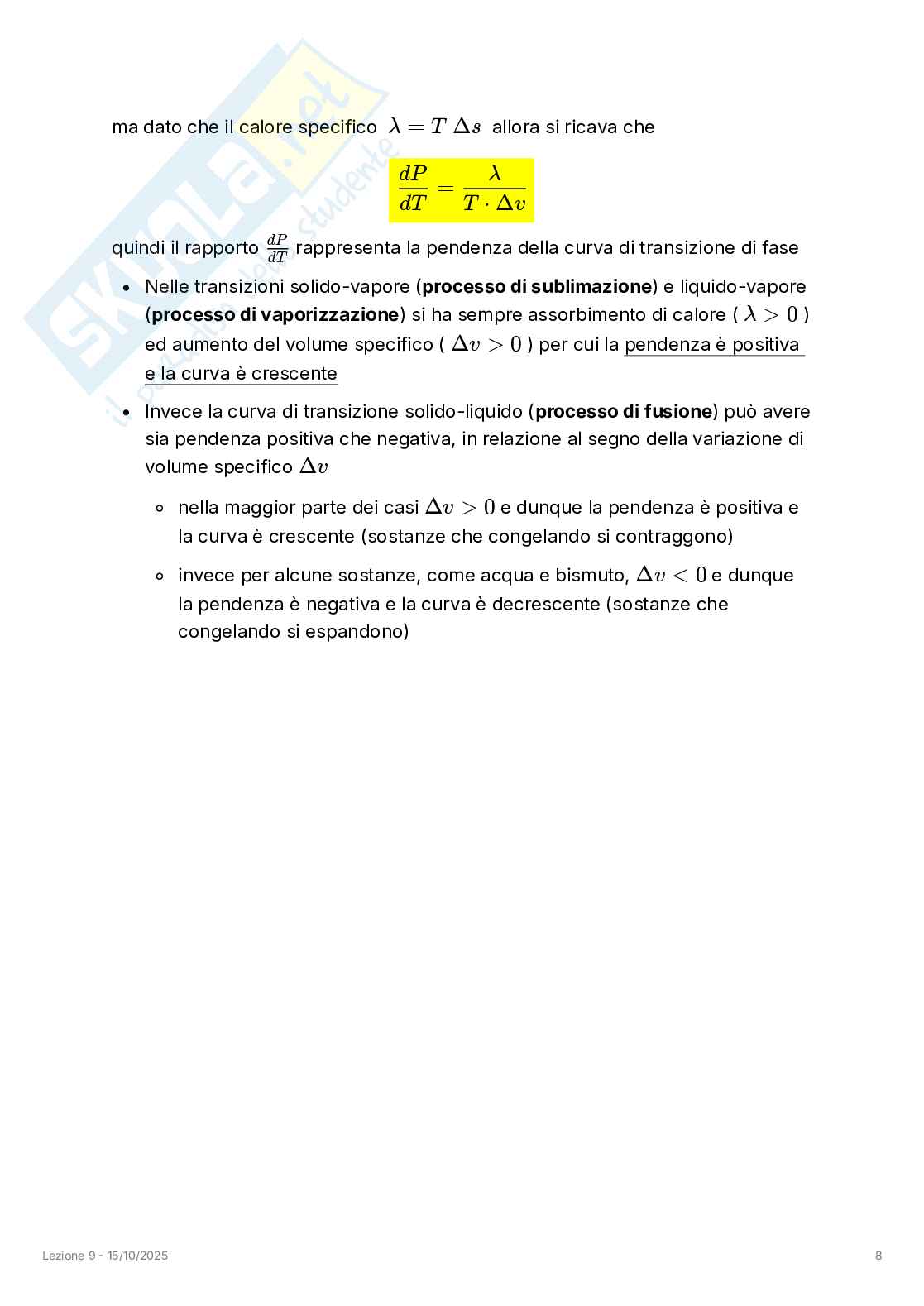 Appunti completi lezioni di Fisica tecnica - Parte 1 Pag. 81