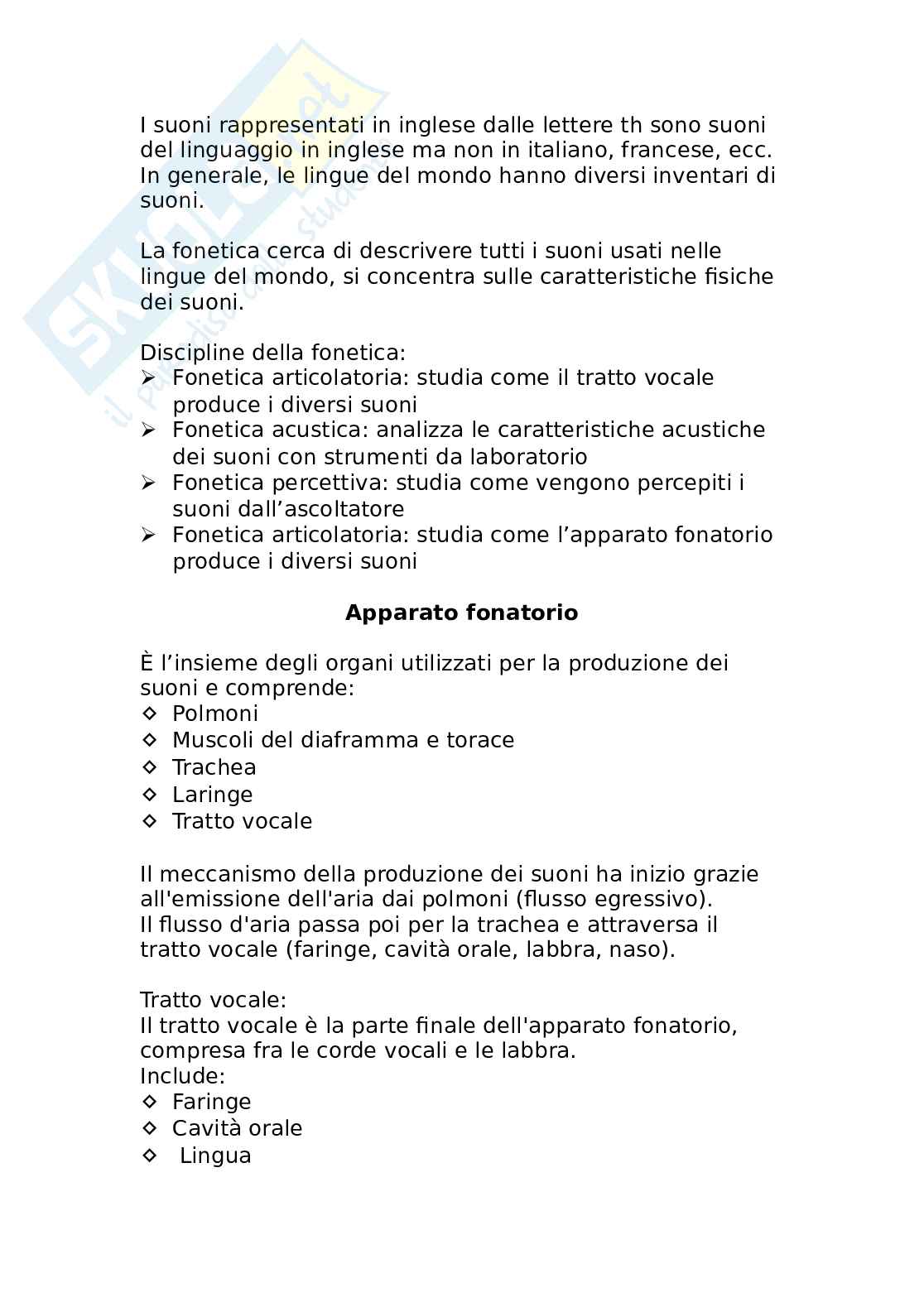 Linguistica generale Pag. 21