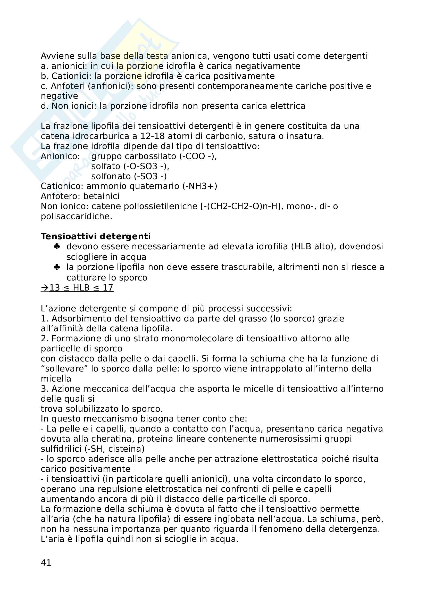 Cosmesi - prof Zingone Pag. 41