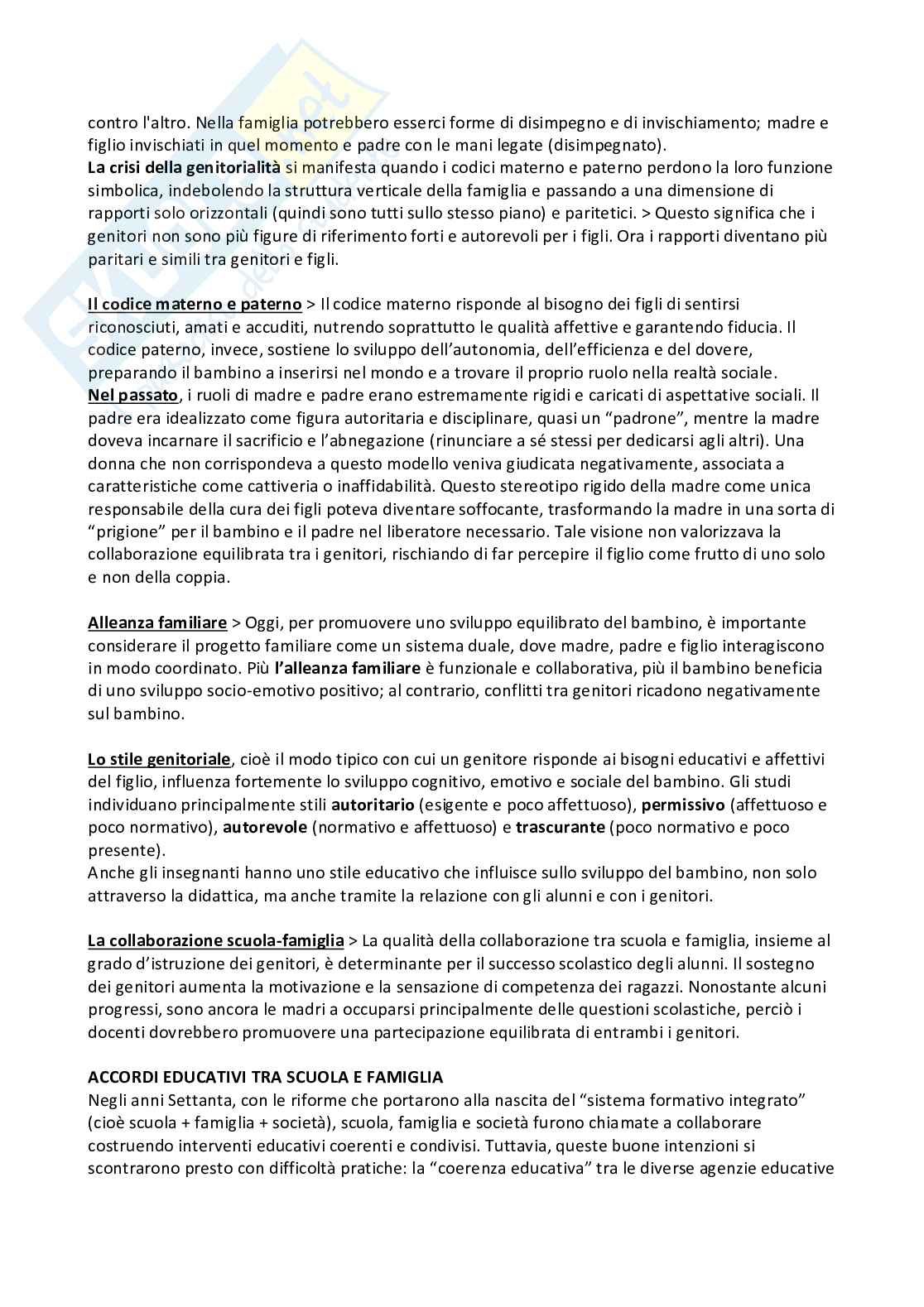 Riassunto esame Pedagogia generale, Prof. Priore Alessandra, libro consigliato Pedagogia generale, Kanizsa Pag. 21