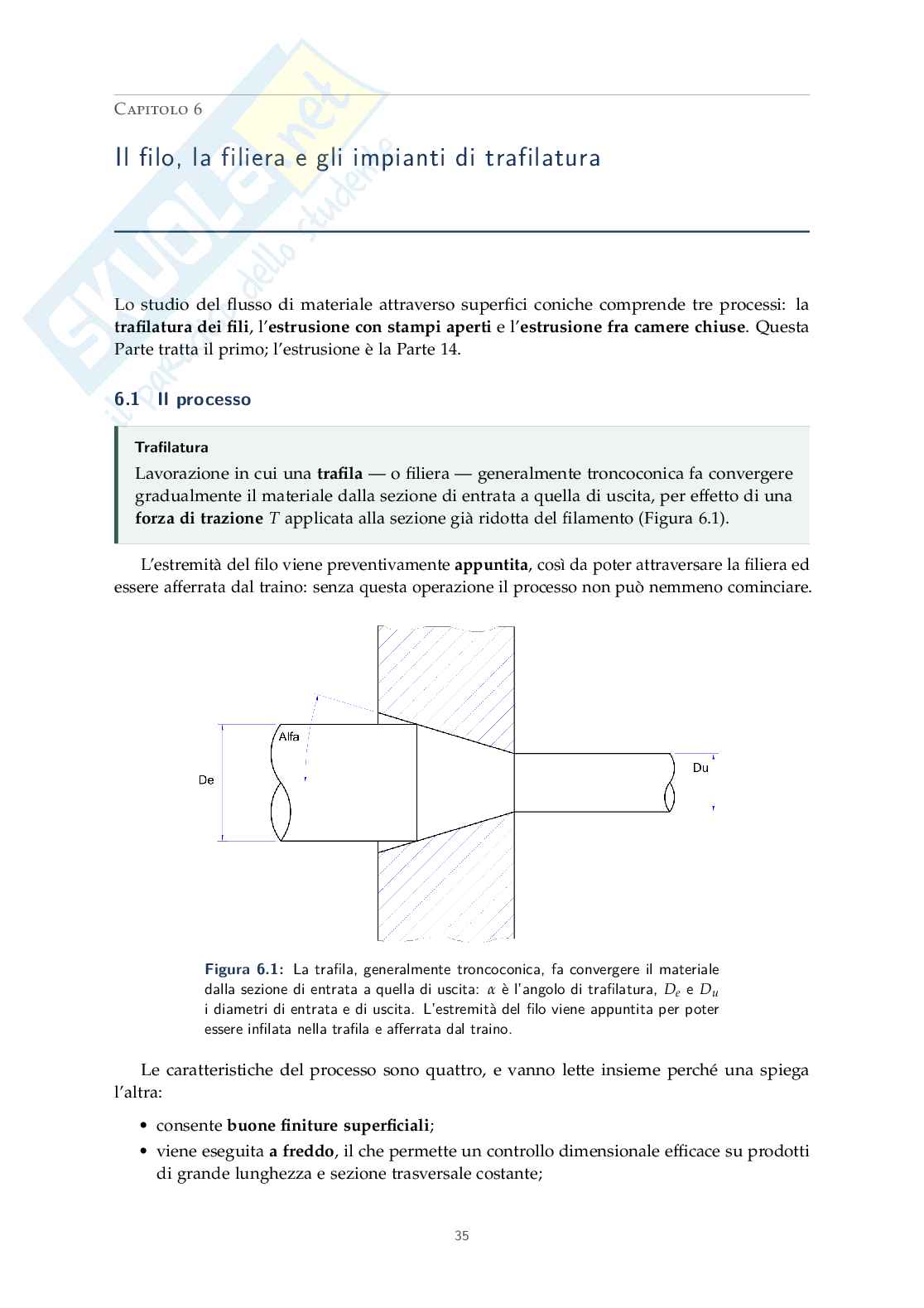 Appunti Tecnologie di formatura, modulo plasticità - secondo parziale Pag. 36