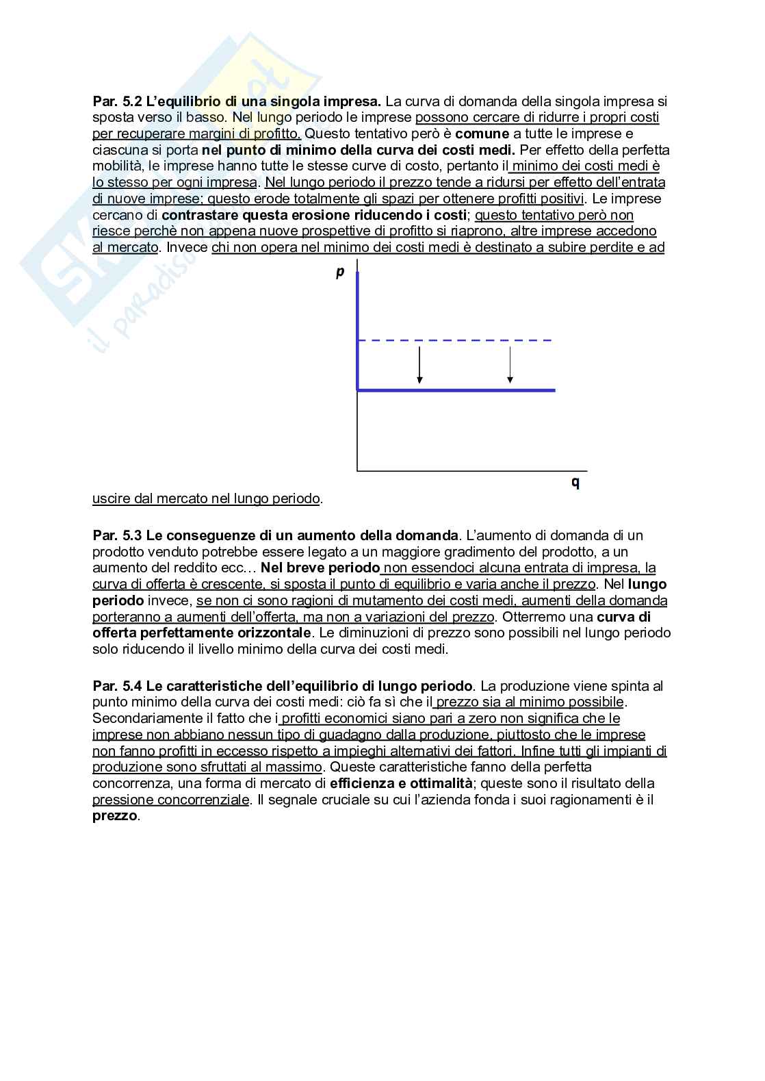 Riassunto esame Economia politica, Prof. Valeriani Elisa, libro consigliato Economia politica, Alessandrini, Passarelli Pag. 26