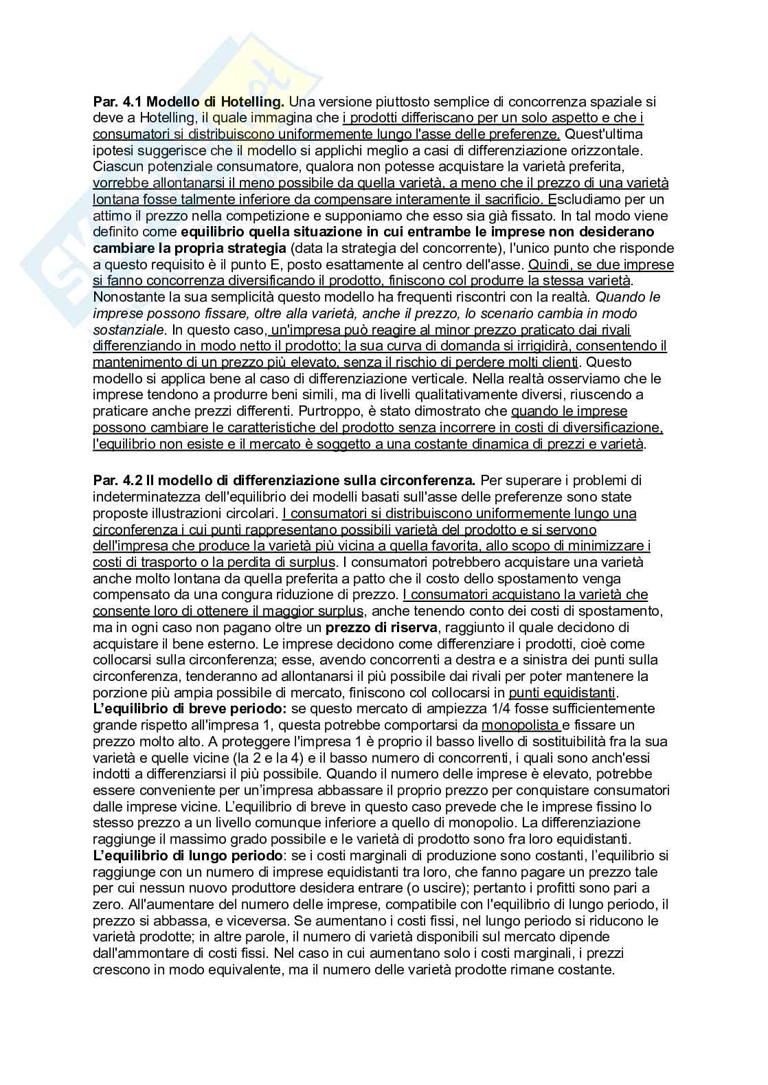 Riassunto esame Economia politica, Prof. Valeriani Elisa, libro consigliato Economia politica, Alessandrini, Passarelli Pag. 41