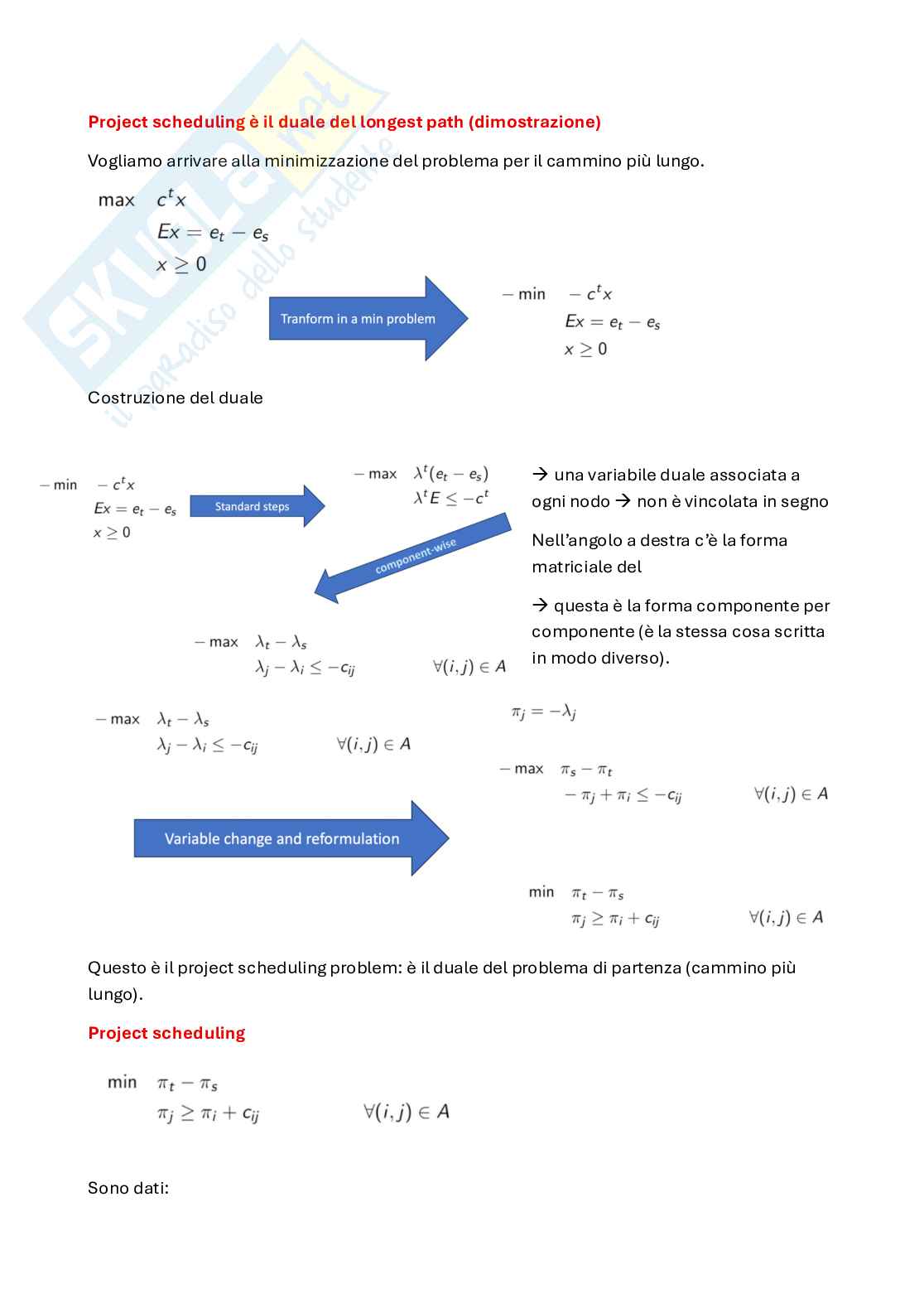Appunti Optimization and data science for management (primo parziale, parte 1) Pag. 11