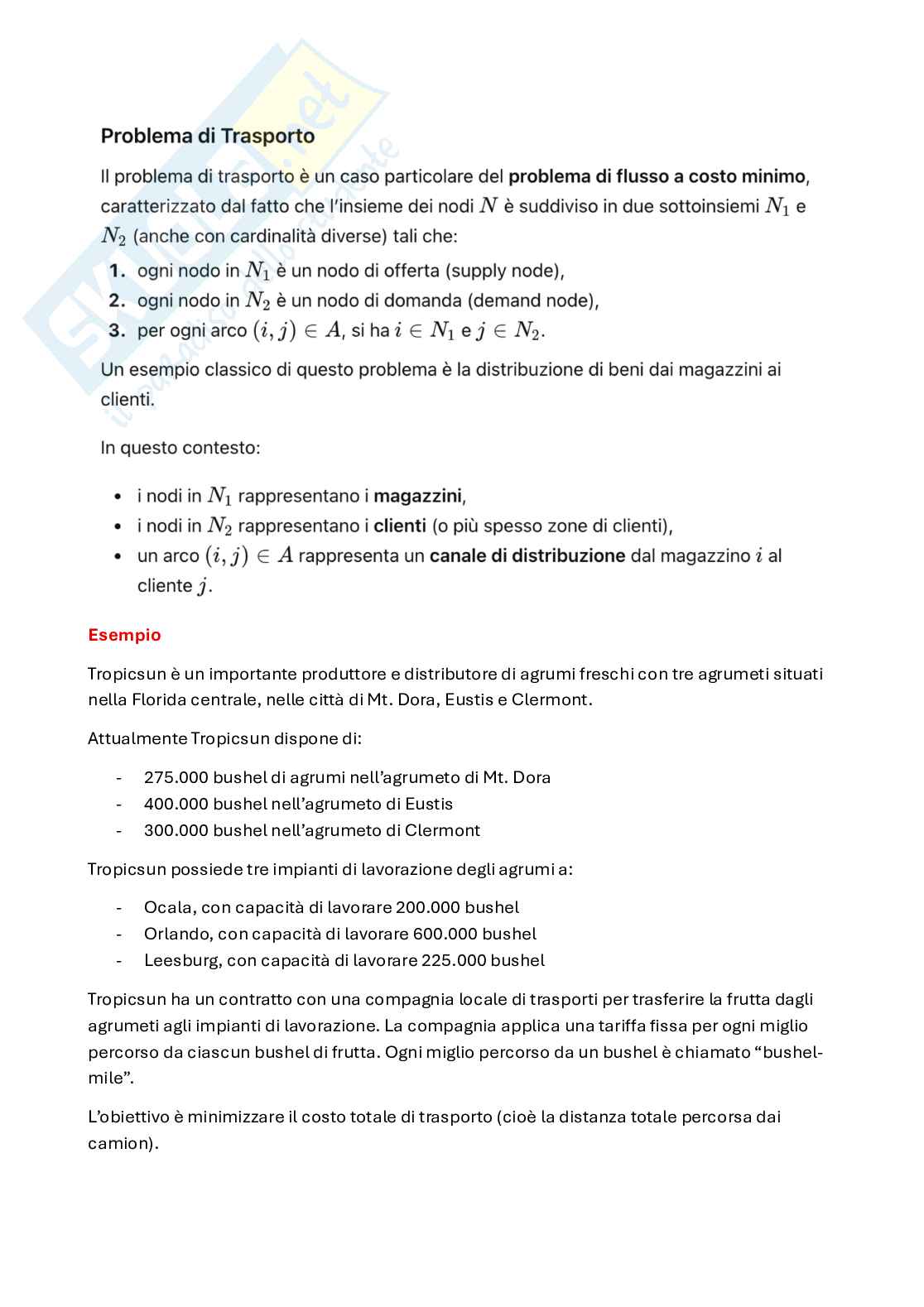 Appunti Optimization and data science for management (primo parziale, parte 1) Pag. 31
