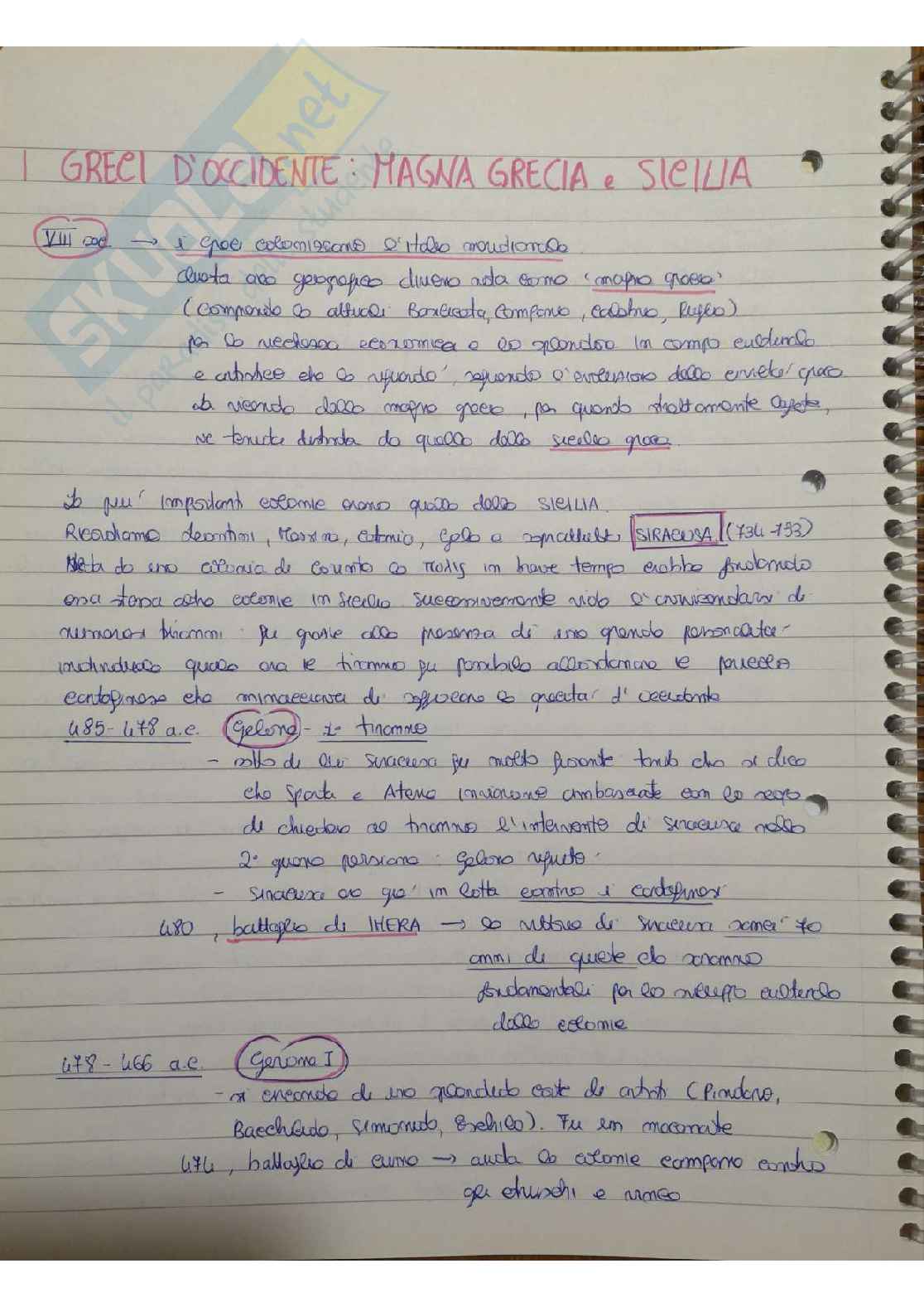 Grecia antica - Magna Grecia Pag. 36