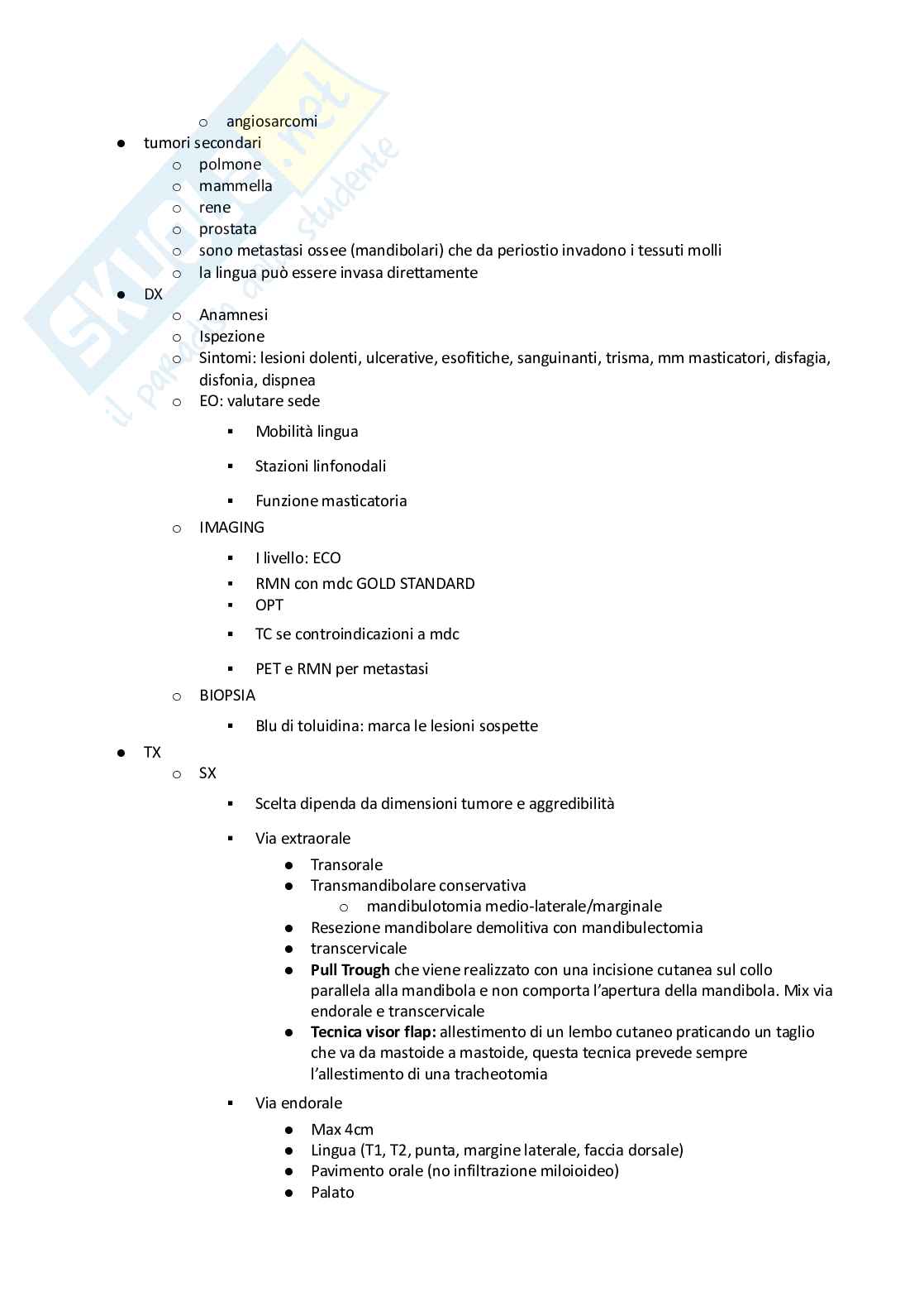 Appunti di Chirurgia maxillofacciale e Odontoiatria Pag. 16