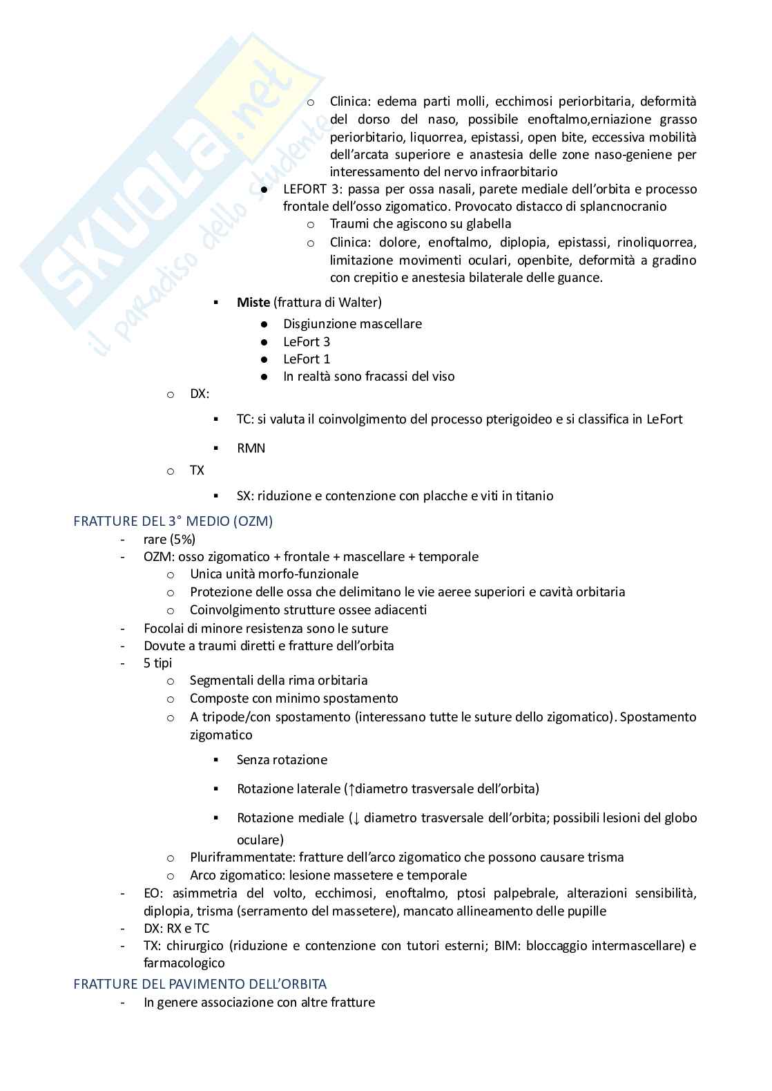 Appunti di Chirurgia maxillofacciale e Odontoiatria Pag. 26