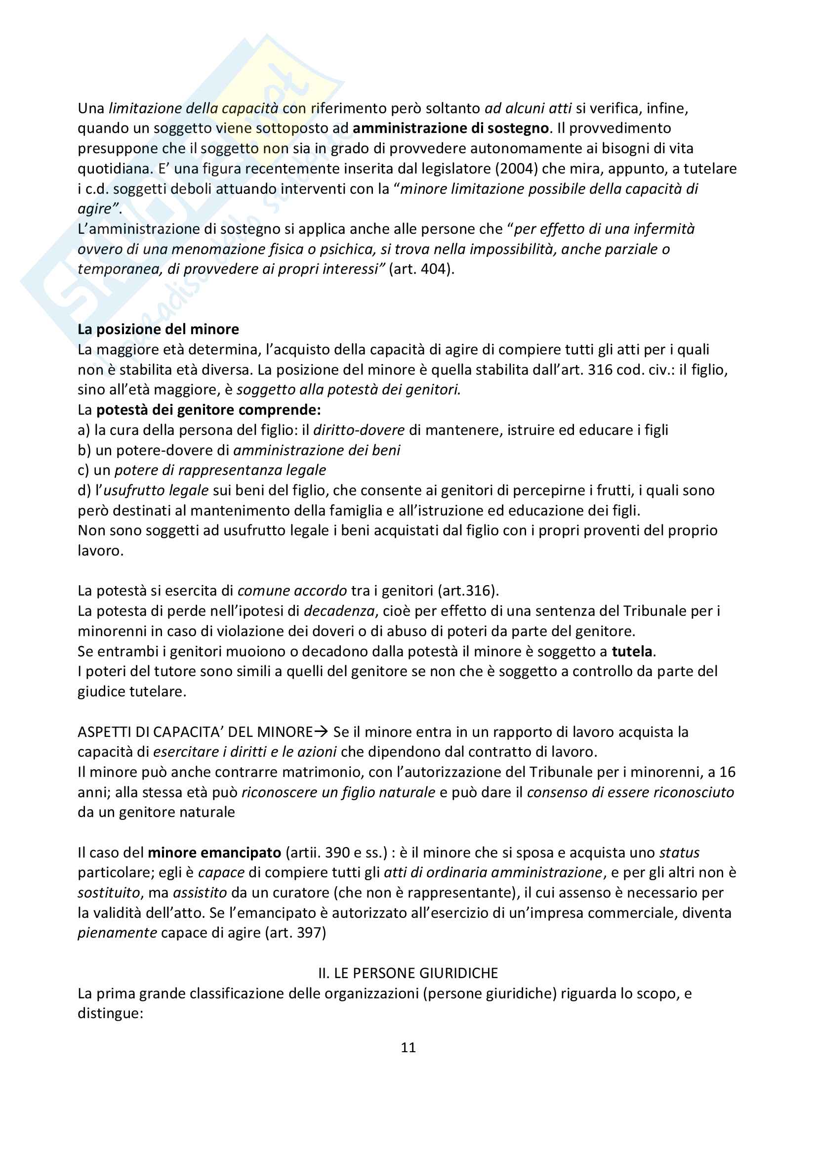 Diritto Privato del Turismo Pag. 11