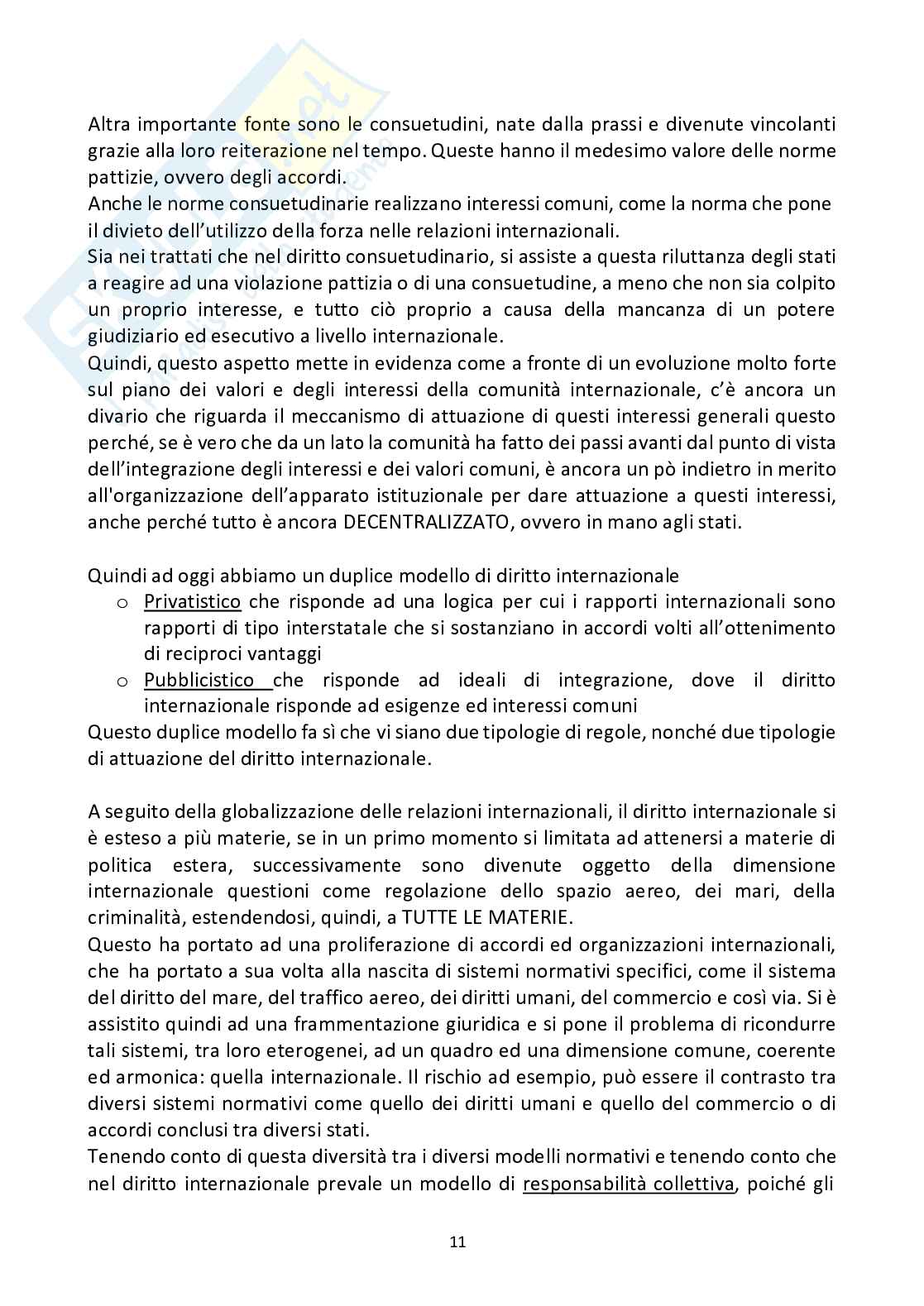 Diritto internazionale Pag. 11