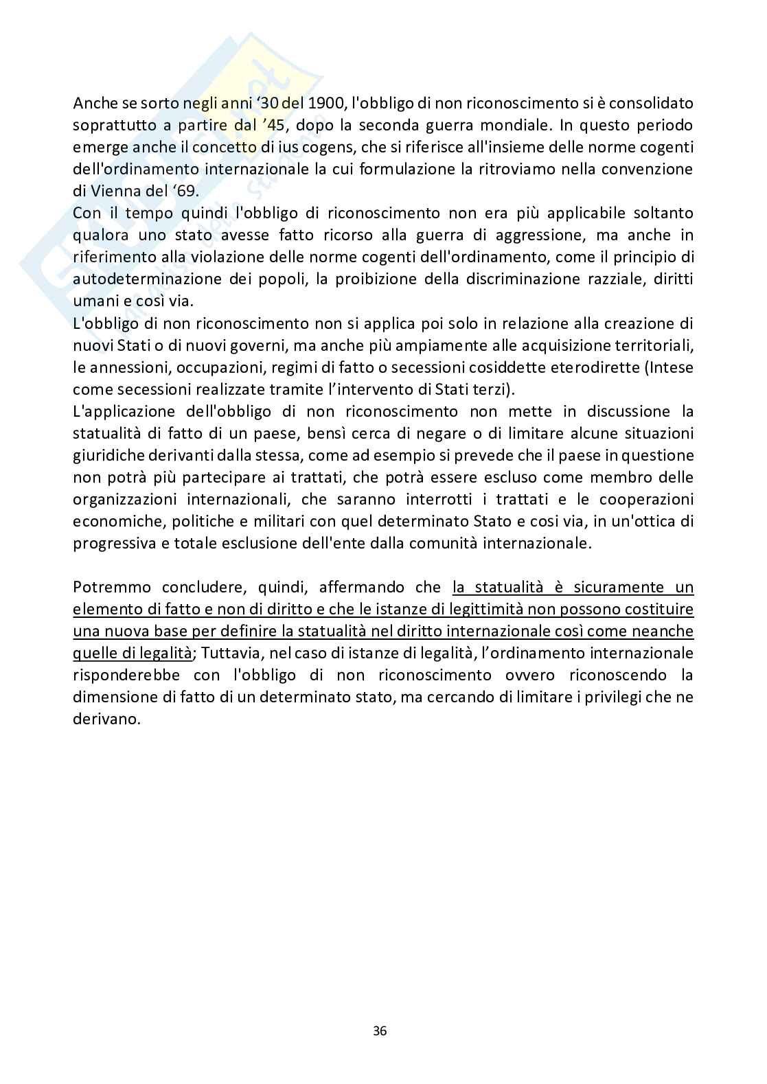 Diritto internazionale Pag. 36