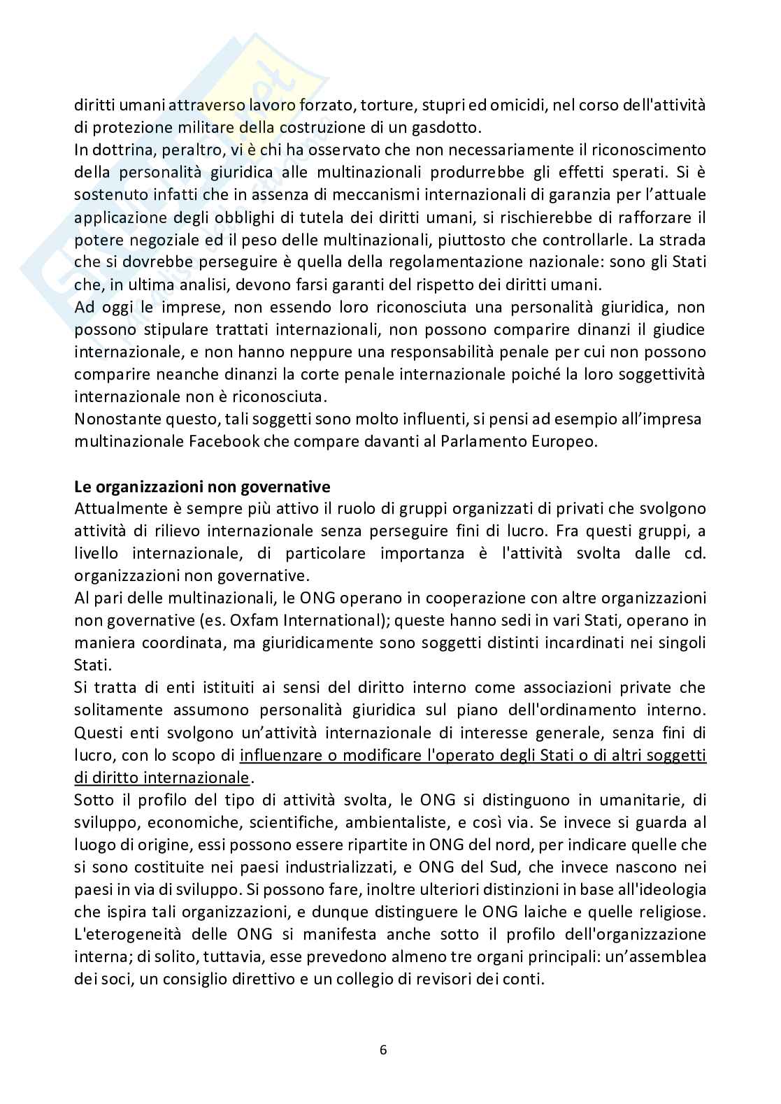 Diritto internazionale Pag. 6
