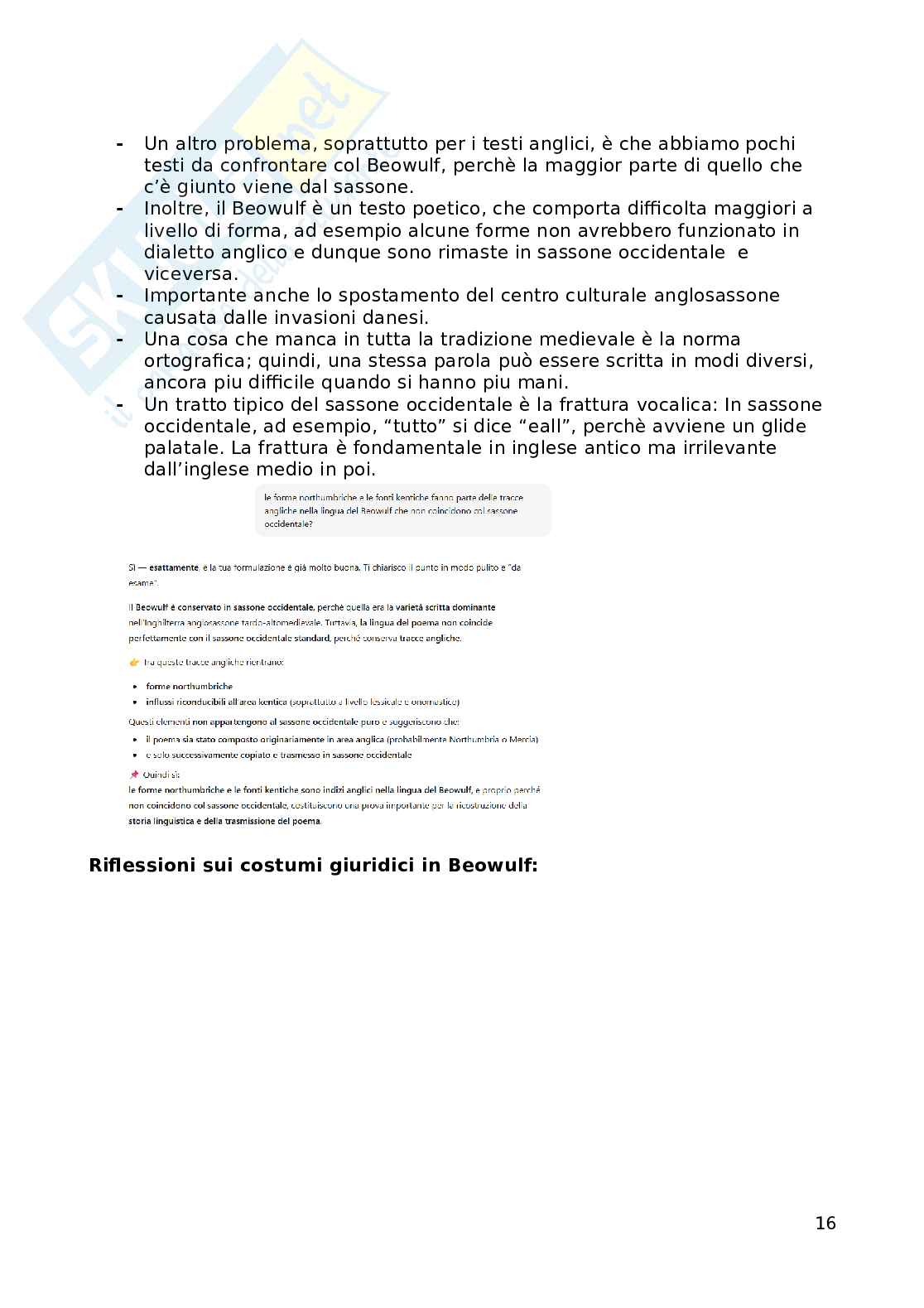 Appunti completi Filologia germanica   Pag. 16