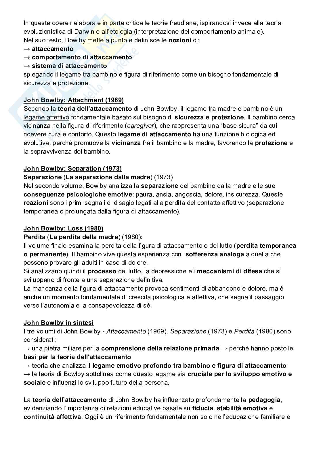 Riassunto esame Storia dei processi comunicativi e formativi, Prof. Zoran Lapov, libro consigliato La pedagogia del Novecento, Cambi Pag. 71