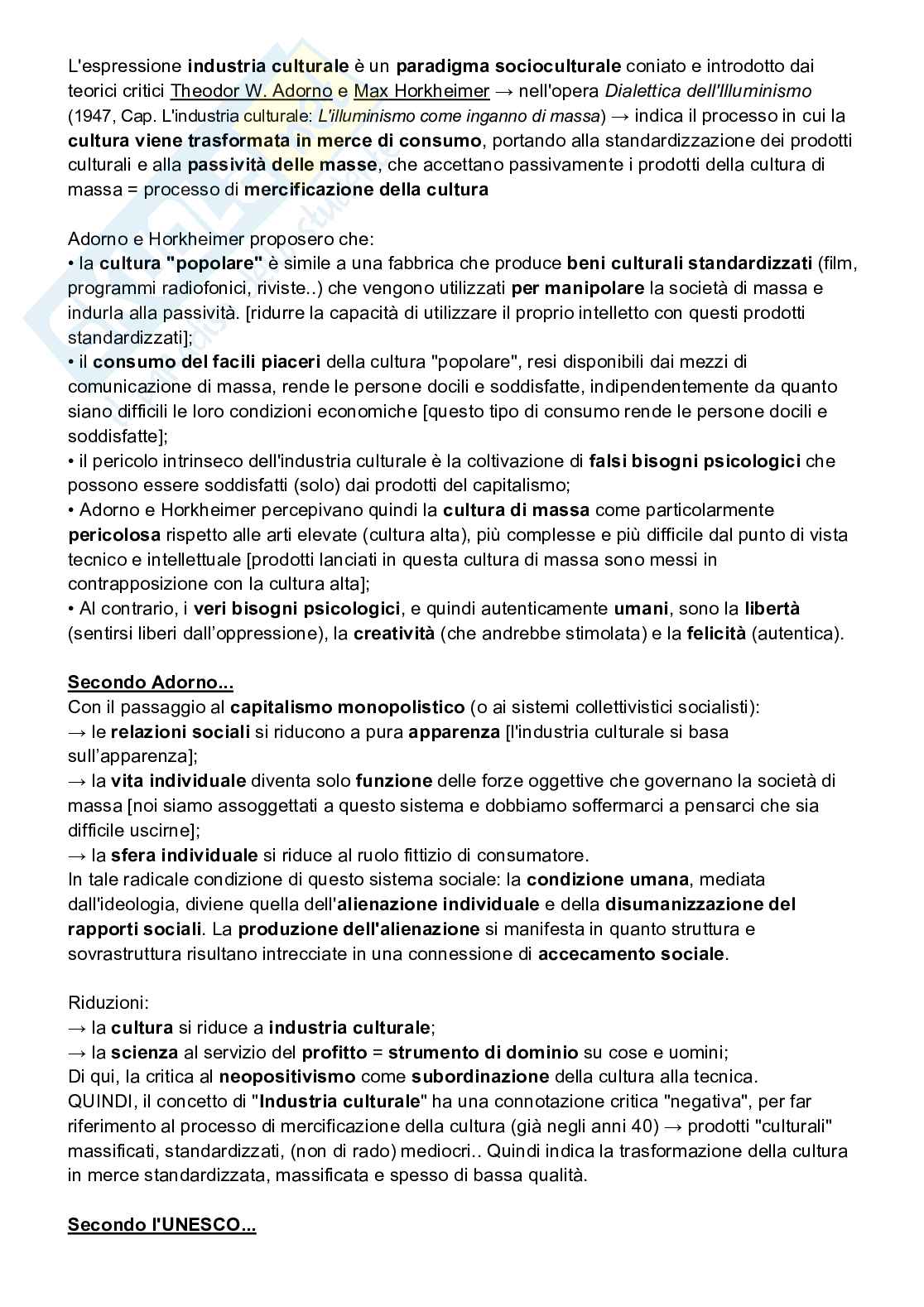 Riassunto esame Storia dei processi comunicativi e formativi, Prof. Zoran Lapov, libro consigliato La pedagogia del Novecento, Cambi Pag. 81