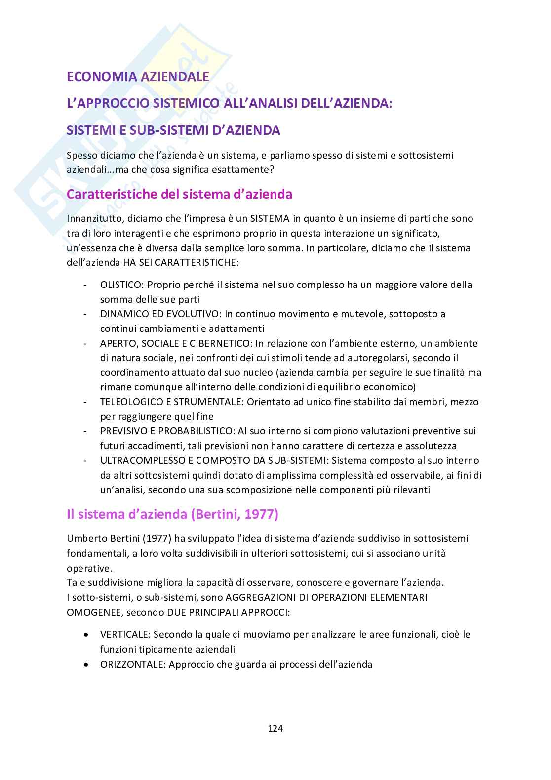 Appunti di Economia aziendale Pag. 1