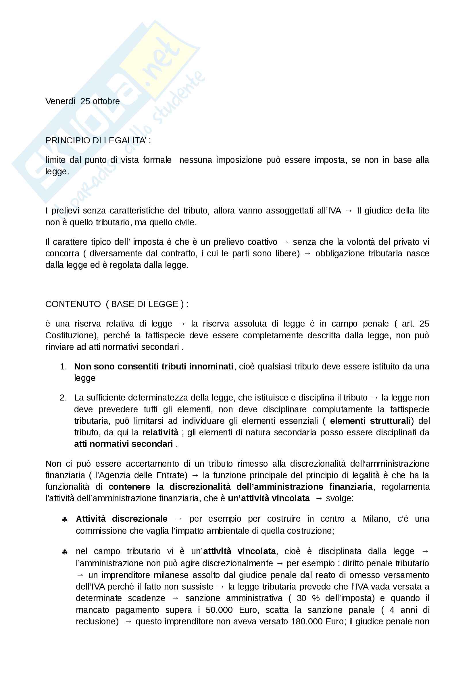 Appunti di Diritto Tributario Pag. 26
